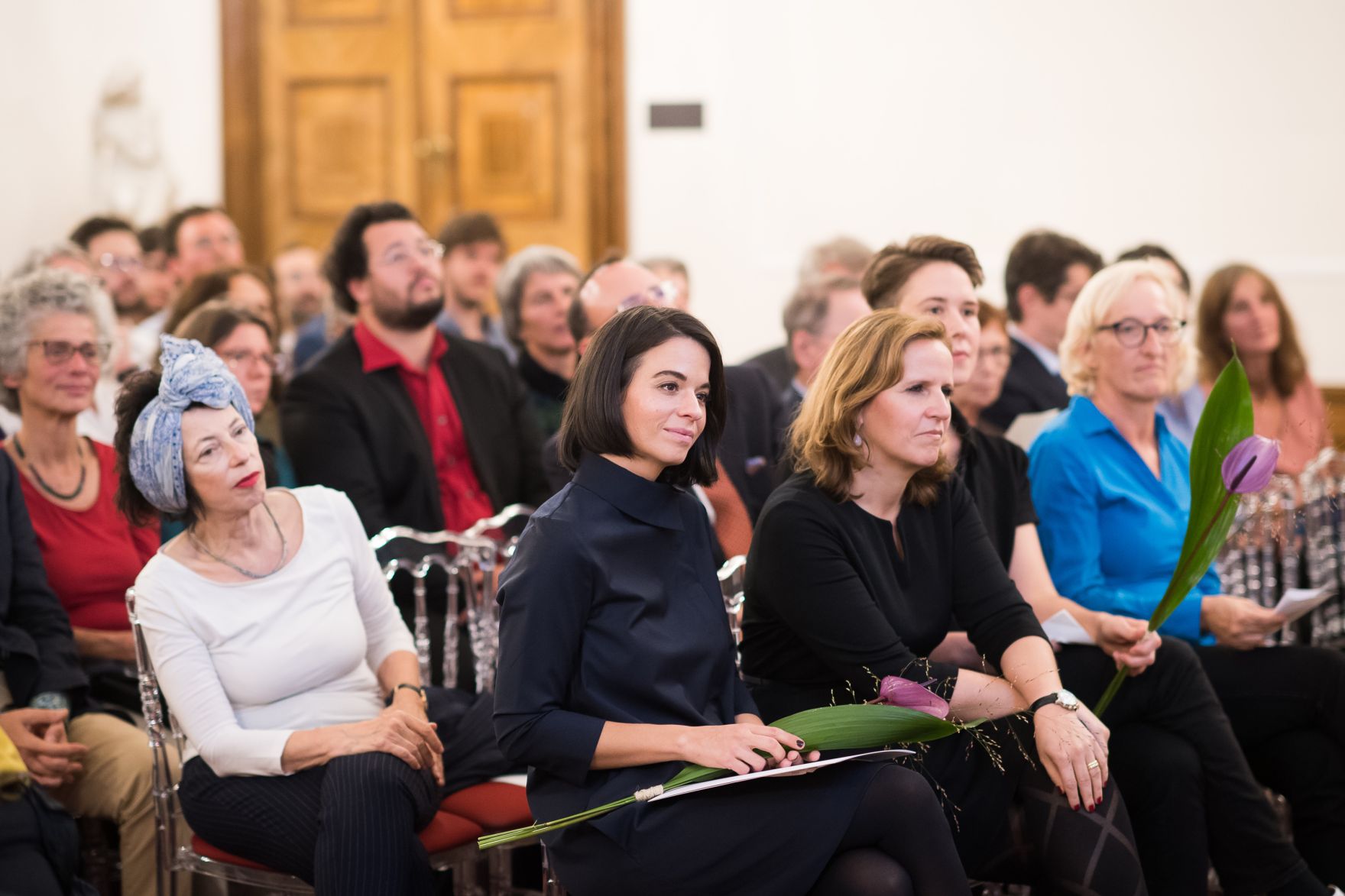 Am 14. Oktober 2019 hat Bundesministerin Ines Stilling die K&auml;the Leichter-Preise verliehen.