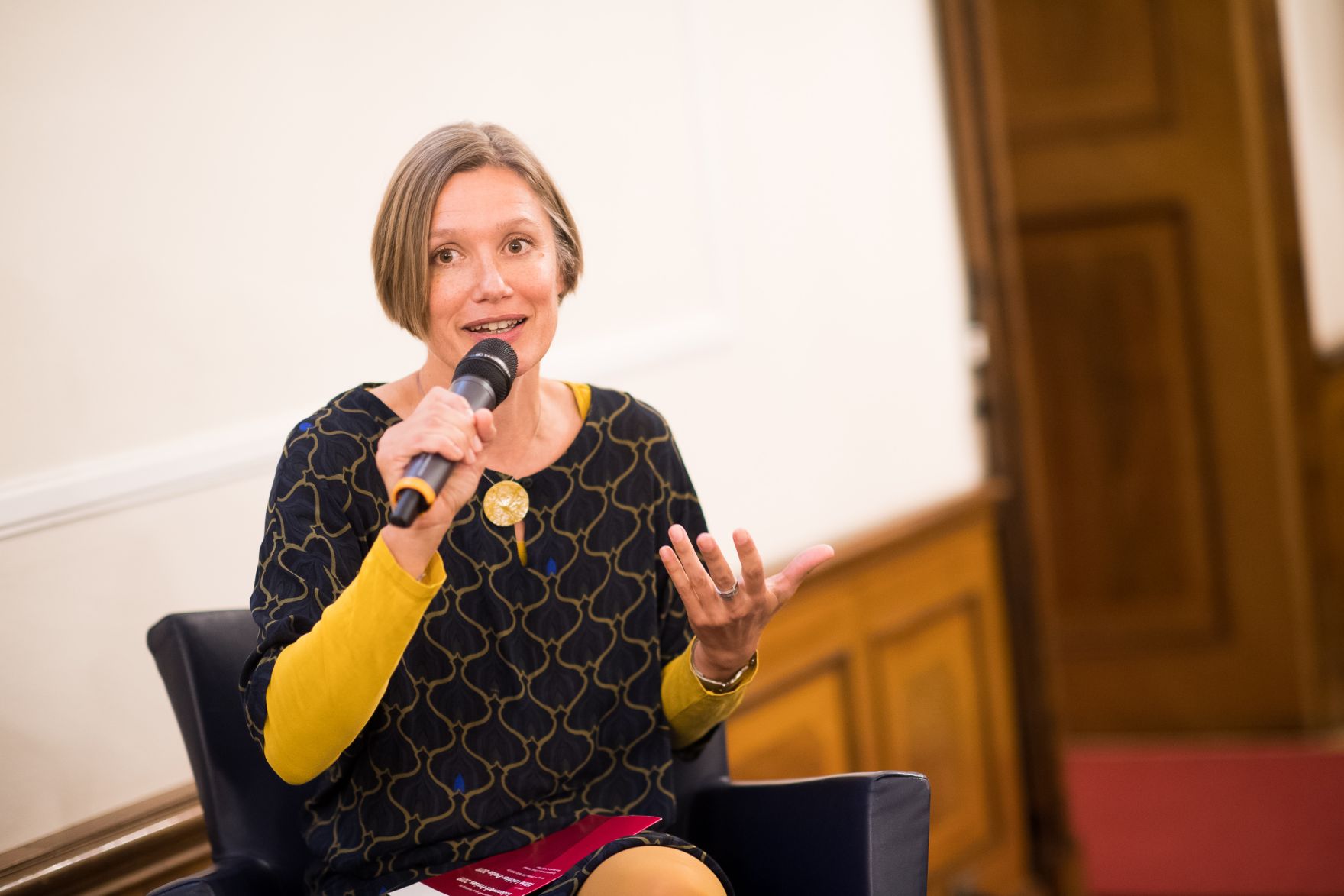 Am 14. Oktober 2019 hat Bundesministerin Ines Stilling die K&auml;the Leichter-Preise verliehen.