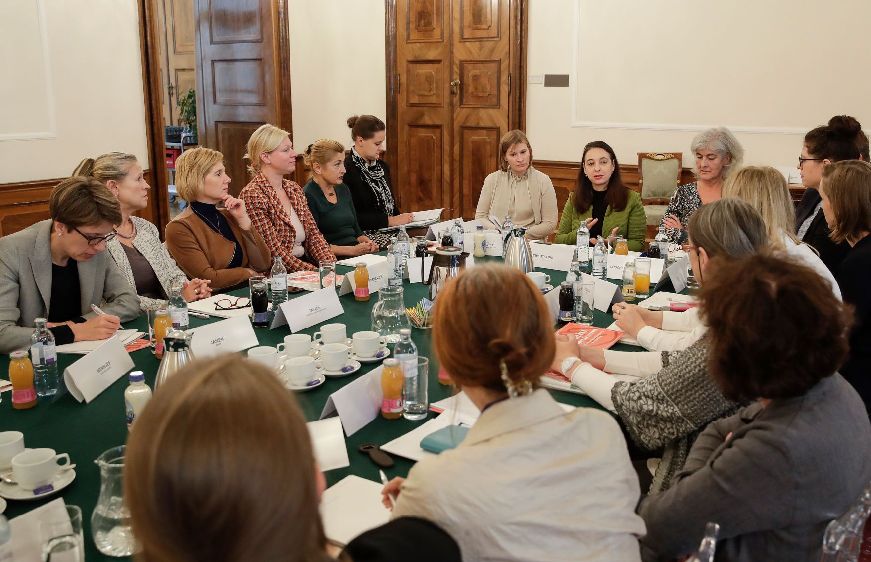 Am 15. Oktober 2019 er&ouml;ffnete Bundesministerin Ines Stilling (im Bild) die Interministerielle Arbeitsgruppe &bdquo;Gleichbehandlungsfragen&ldquo;.