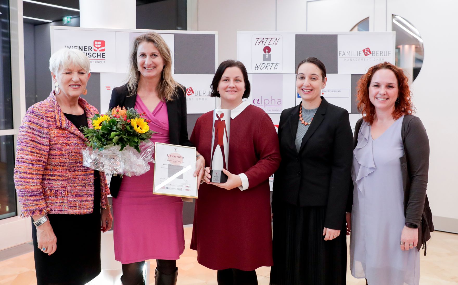 Am 24. Oktober 2019 er&ouml;ffnete Bundesministerin Ines Stilling die Preisverleihung der frauen- und familienfreundlichsten Betriebe Wien 2019.