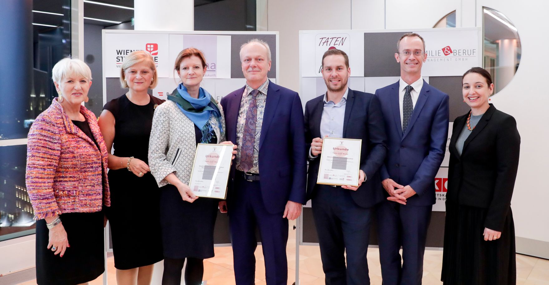 Am 24. Oktober 2019 er&ouml;ffnete Bundesministerin Ines Stilling die Preisverleihung der frauen- und familienfreundlichsten Betriebe Wien 2019.