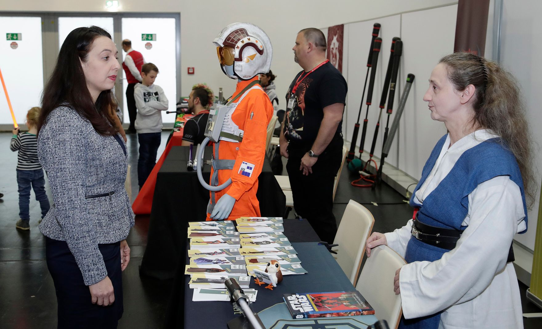 Am 15. November 2019 er&ouml;ffnete Bundesministerin Ines Stilling das Wiener Spielefest im Austria Center Vienna.