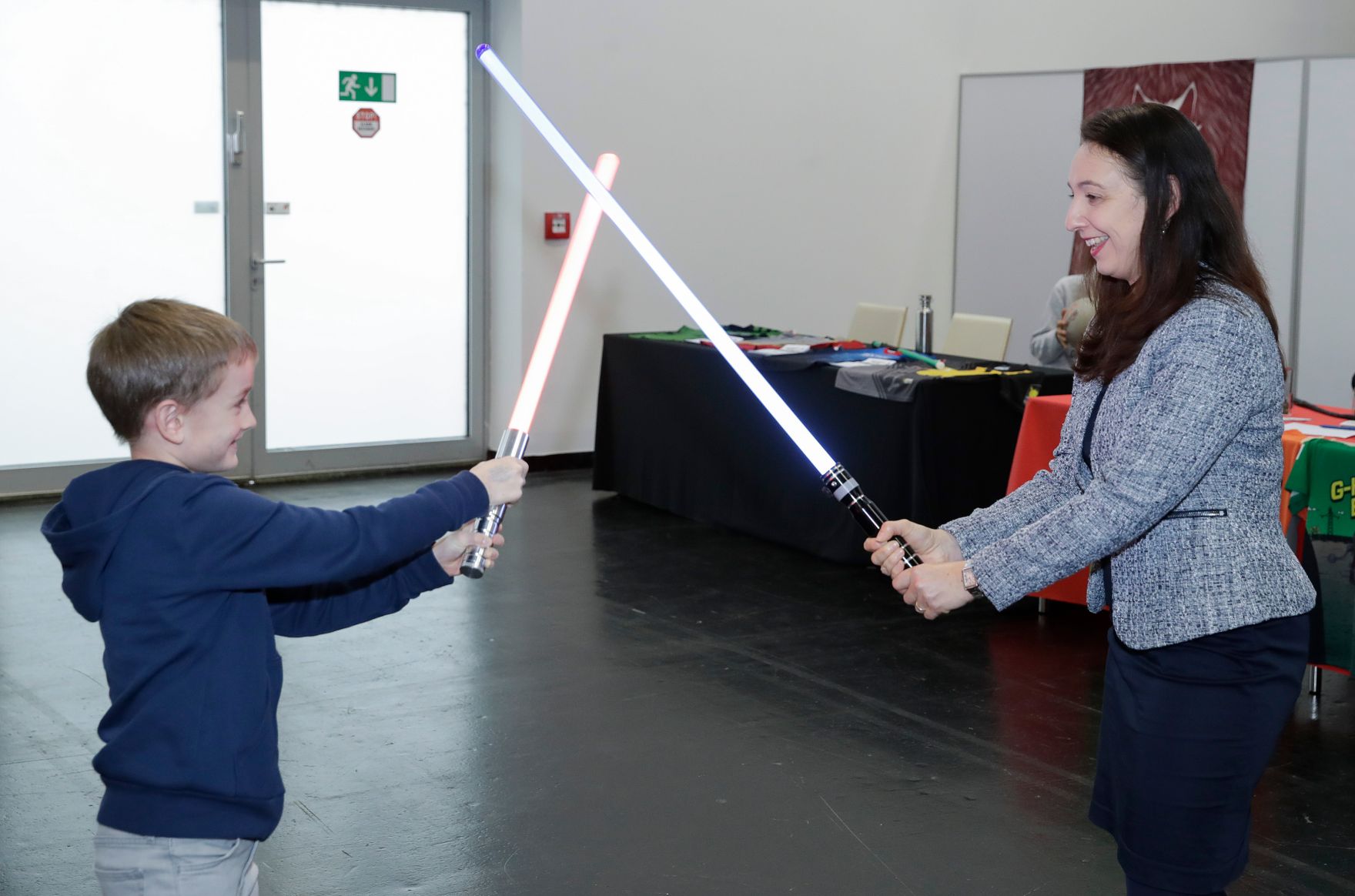 Am 15. November 2019 er&ouml;ffnete Bundesministerin Ines Stilling das Wiener Spielefest im Austria Center Vienna.