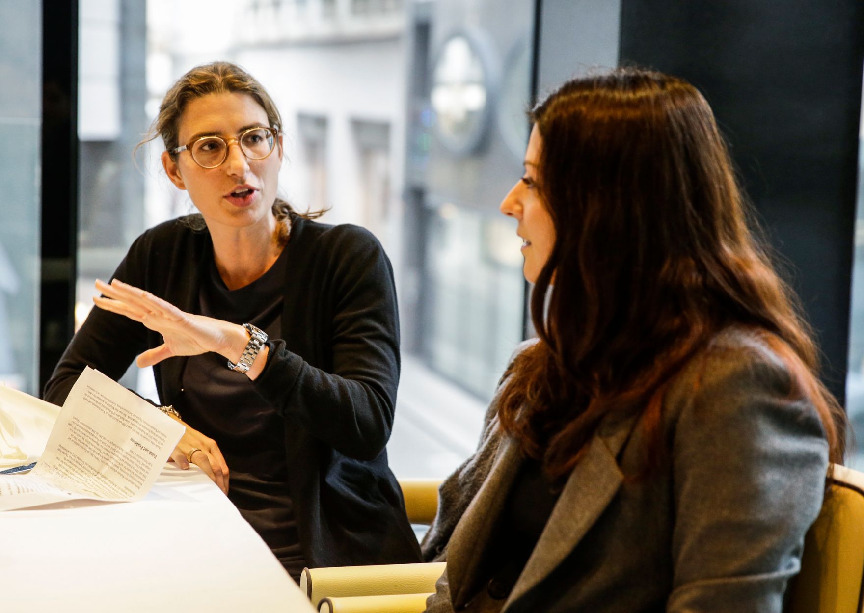 Am 23. November 2016 nahm Staatssekret&auml;rin Muna Duzdar an der Diskussion &quot;Macht.Politik&quot; bei der Veranstaltung &quot;Women in Law Close up Talk!&quot; teil.