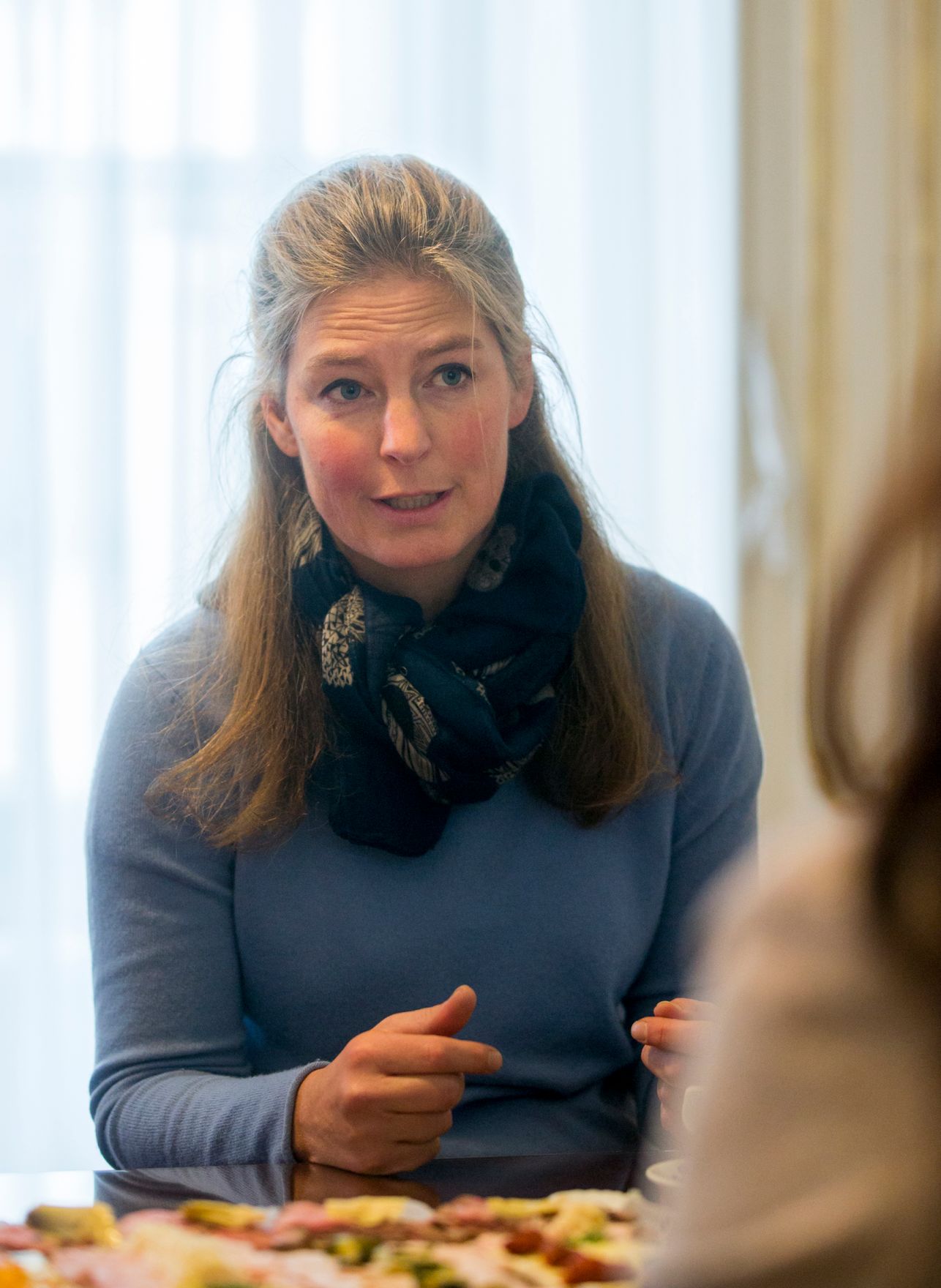 Am 12. Dezember 2016 empfing Staatssekret&auml;rin Muna Duzdar die Botschafterin Liechtensteins Maria-Pia Kothbauer zu einem Arbeitsgespr&auml;ch. Im Bild Alexandra von Reden.