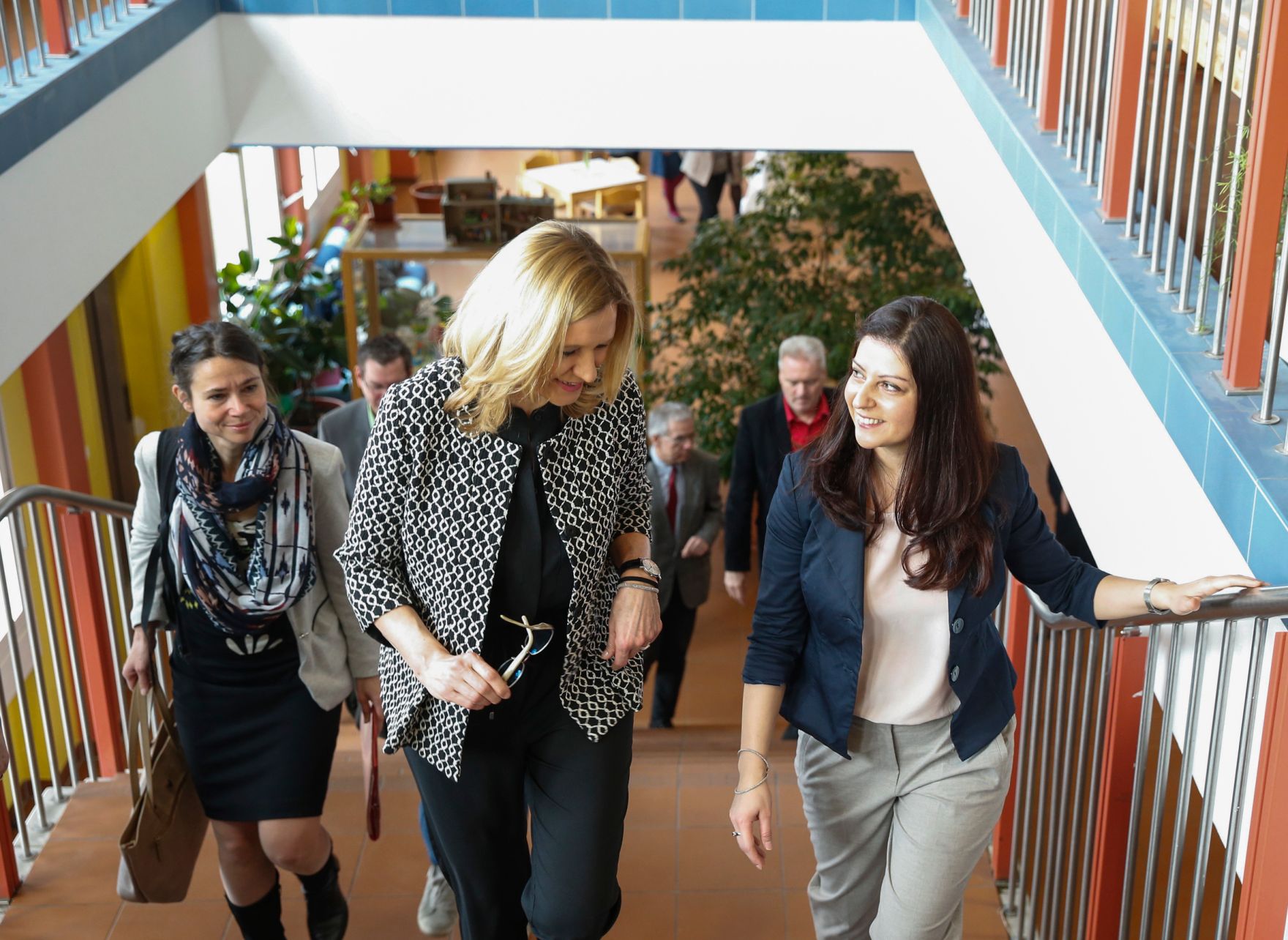 Am 15. M&auml;rz 2017 besuchte Staatssekret&auml;rin Muna Duzdar das GRG Franklinstra&szlig;e 26.