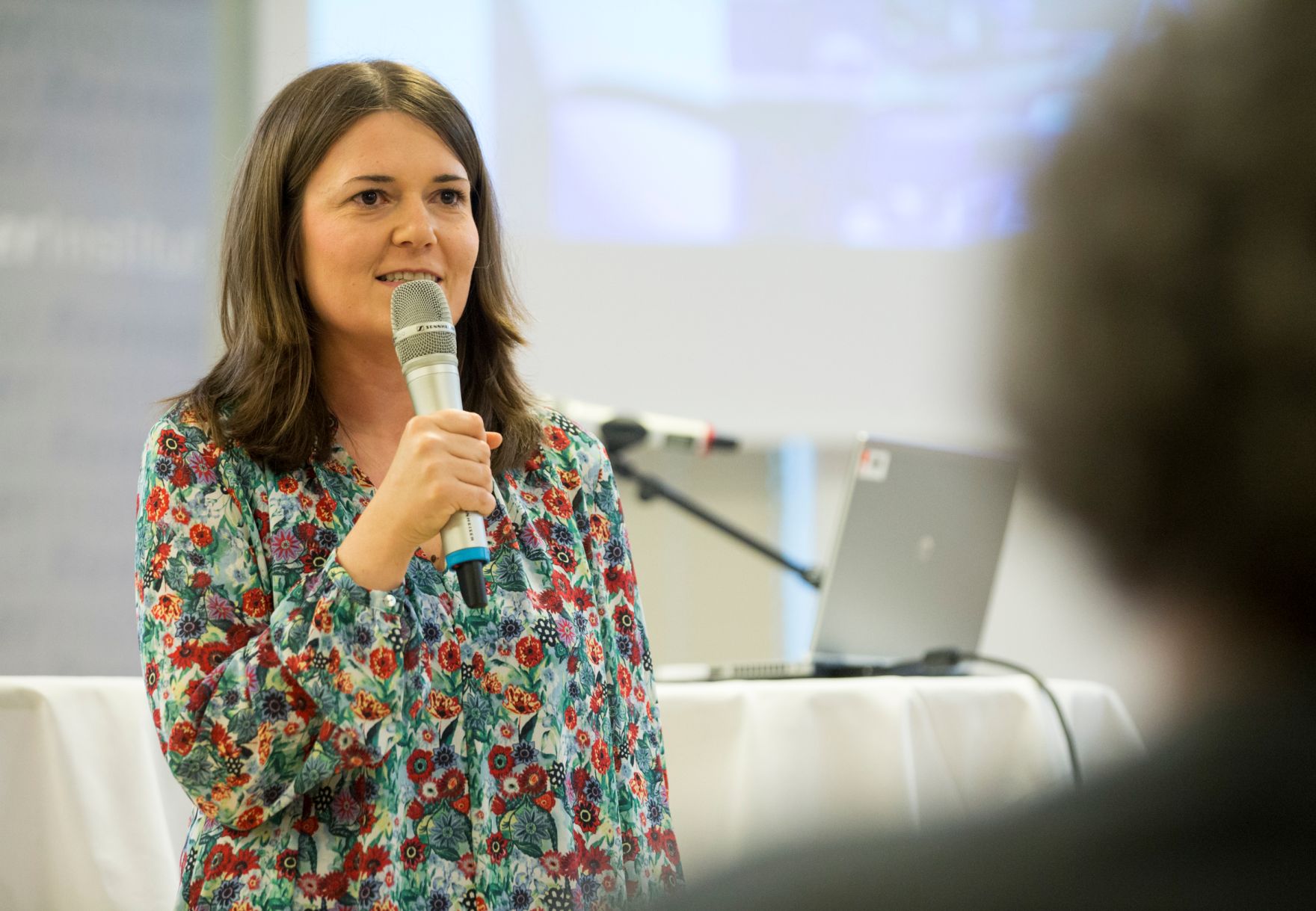 Am 27. April 2017 nahm Staatssekret&auml;rin Muna Duzdar an der Veranstaltung "Digitale Arbeit - feministische Perspektiven" teil.