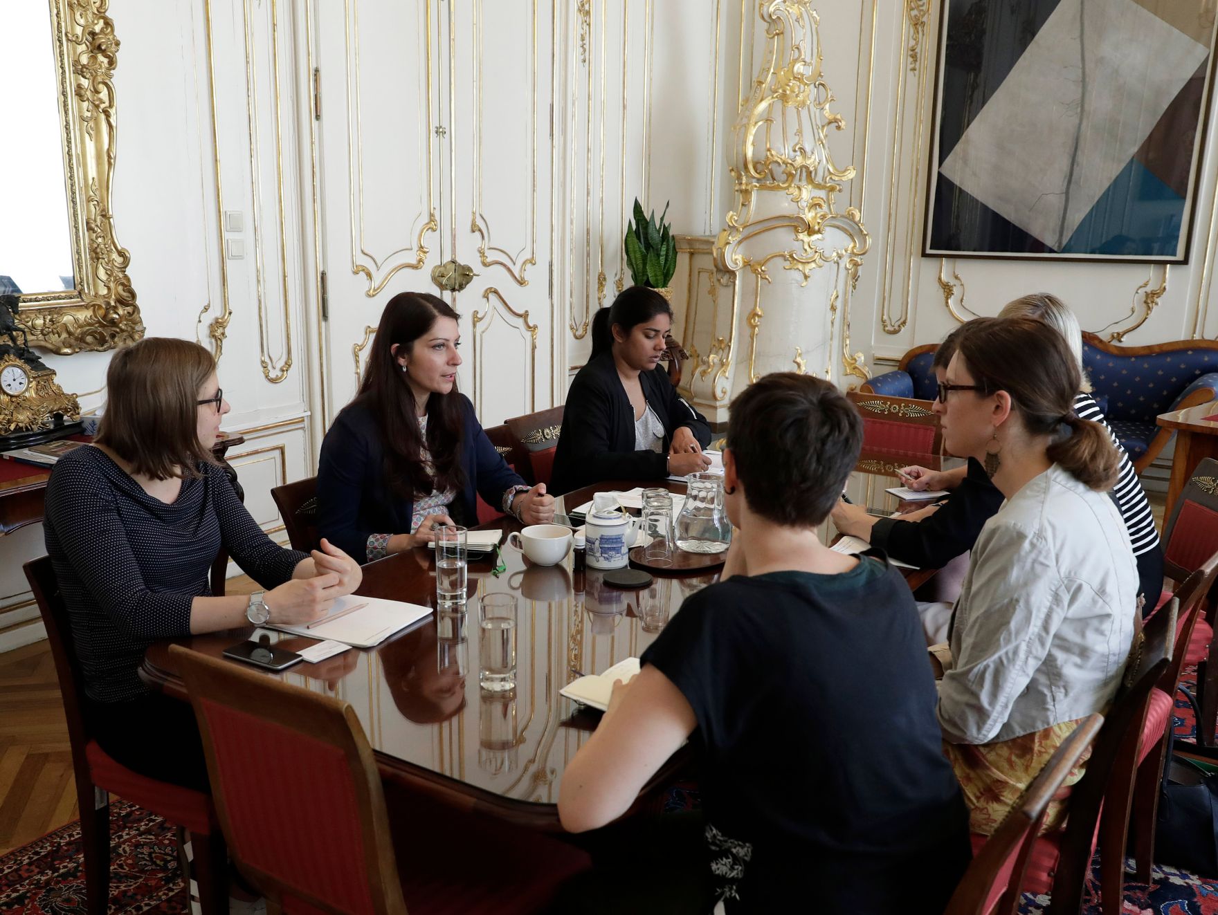 Am 6. Juni 2017 lud Staatssekret&auml;rin Muna Duzdar Mitglieder der Bundes Jugend Vertretung BJV zu einem Vernetzungstreffen in ihr B&uuml;ro.