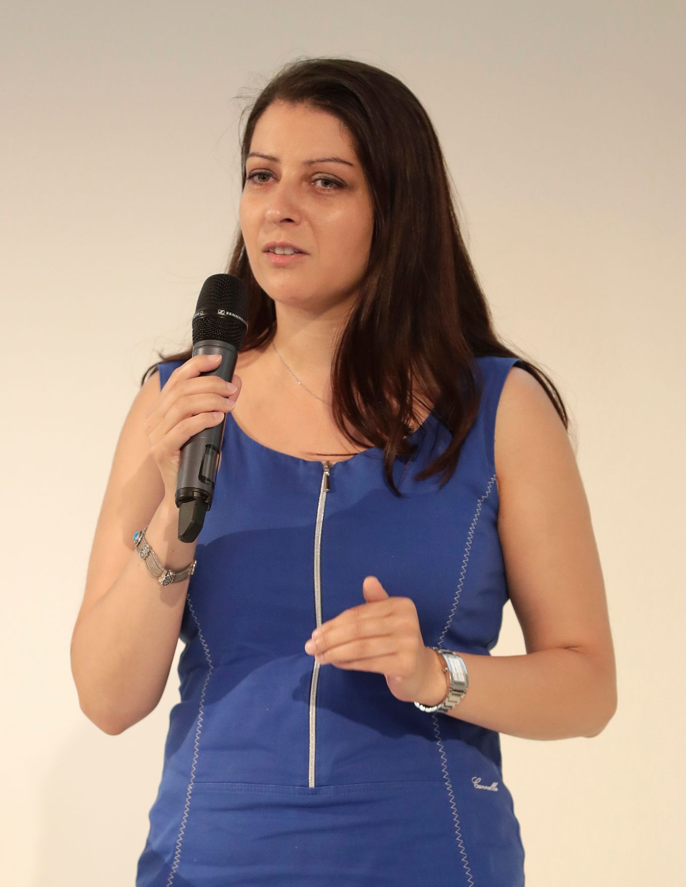 Am 27. Juni 2017 sprach Staatssekret&auml;rin Muna Duzdar (im Bild) Gru&szlig;worte beim Festakt "20 Jahre Integrationsarbeit in Wien".