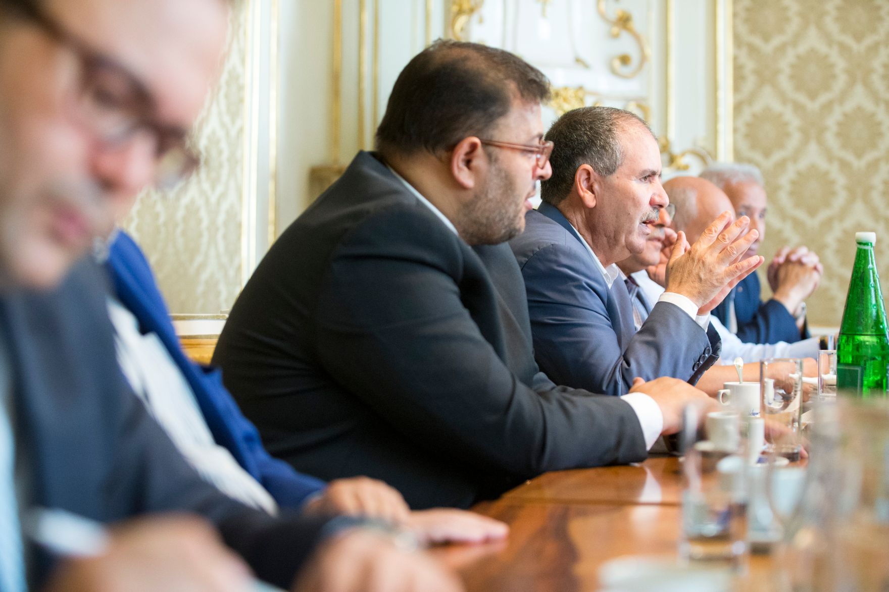 Am 11. Juli 2017 empfing Staatssekret&auml;rin Muna Duzdar den tunesischen Gewerkschaftsbundpr&auml;sidenten Noureddine Taboubi mit seiner Delegation zu einem Arbeitsgespr&auml;ch.