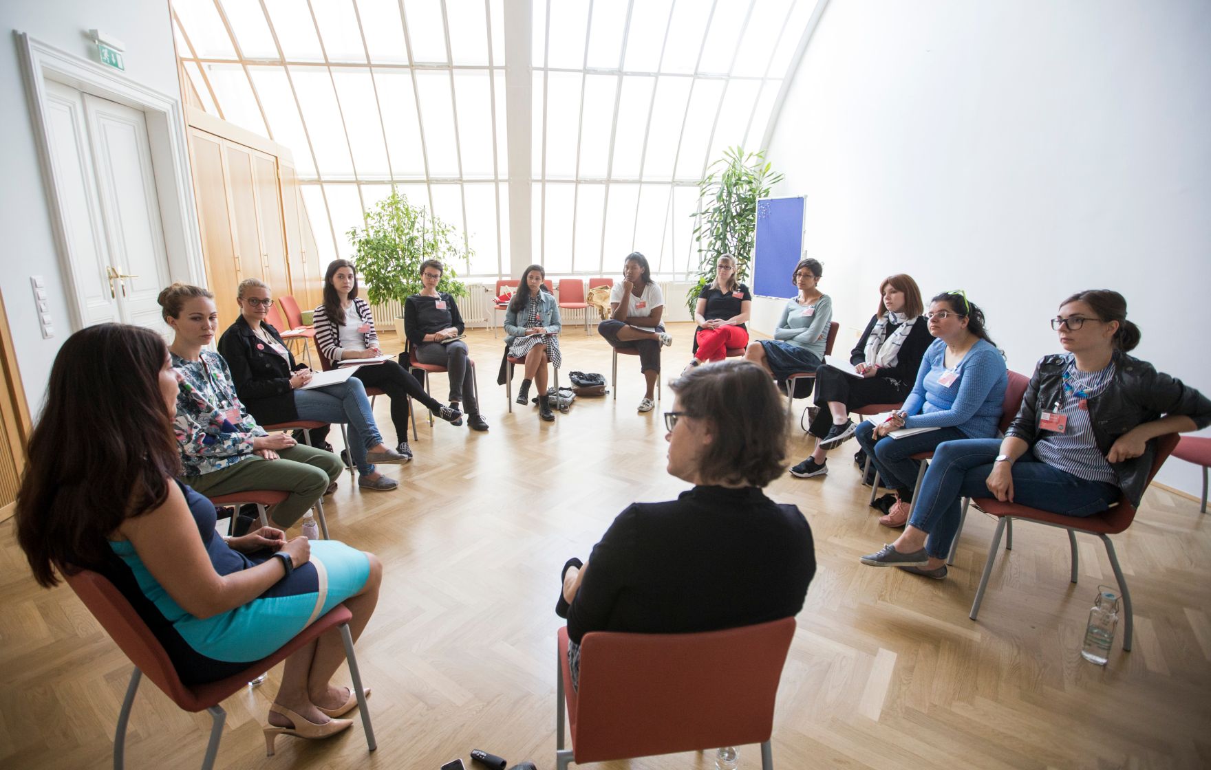 Am 18. August 2017 nahm Staatssekret&auml;rin Muna Duzdar an der Veranstaltung "Selbstverteidigung im digitalen Netz" teil.