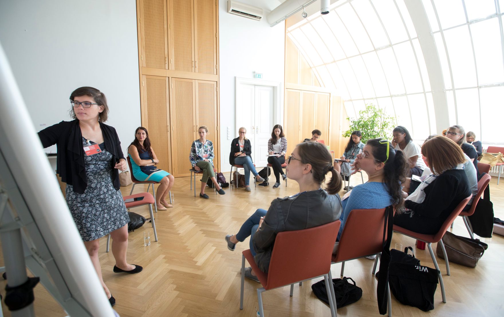 Am 18. August 2017 nahm Staatssekret&auml;rin Muna Duzdar an der Veranstaltung "Selbstverteidigung im digitalen Netz" teil.