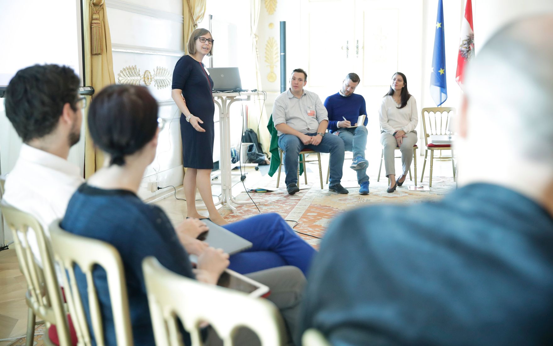 Am 9. September 2017 startete Staatssekret&auml;rin Muna Duzdar im Bundeskanzleramt den ersten Lehrgang f&uuml;r mehr Zivilcourage im Internet.