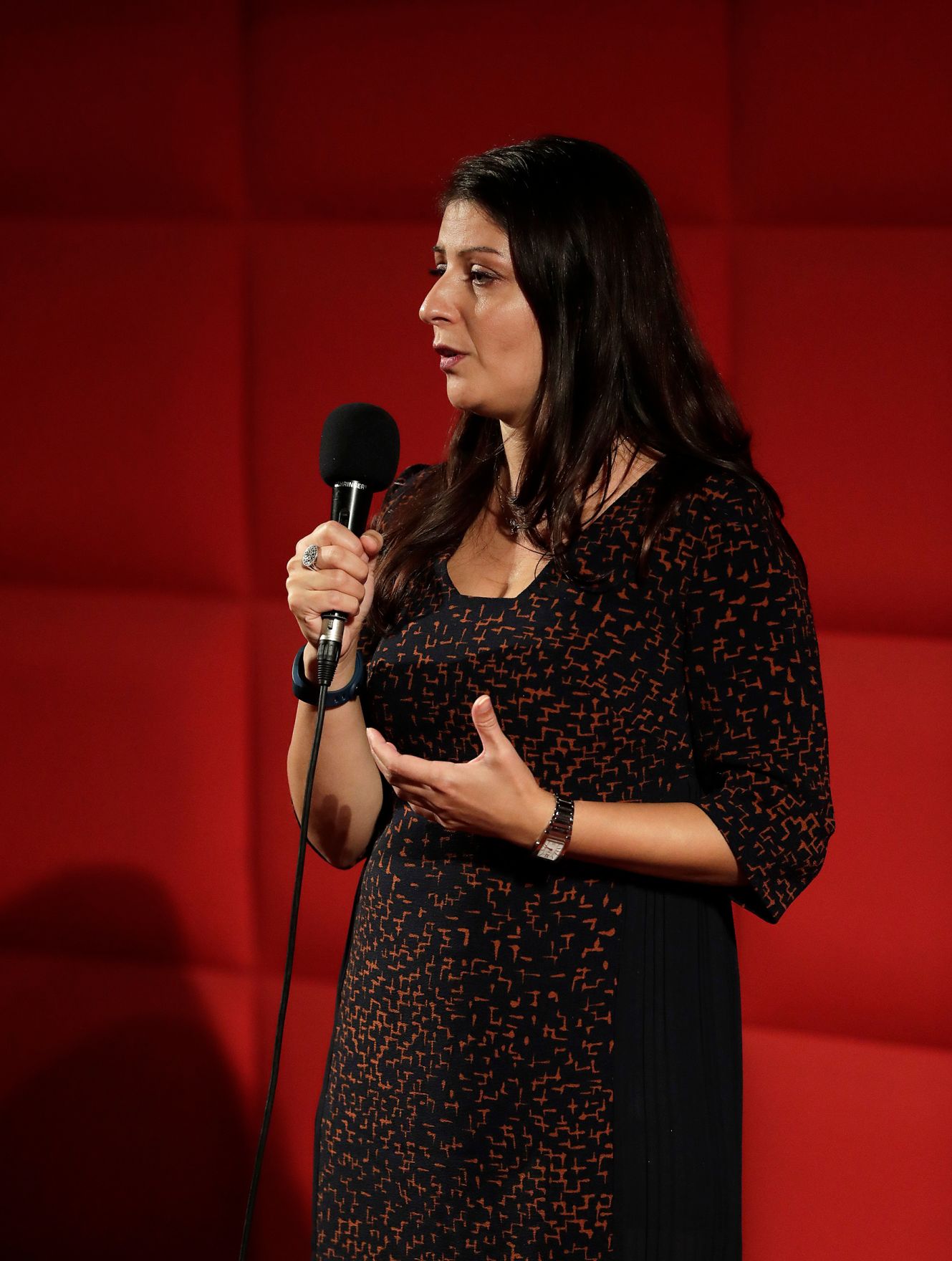 Am 29. September 2017 er&ouml;ffnete Staatssekret&auml;rin Muna Duzdar (im Bild) die Veranstaltung &quot;Echte Helden sind anders&quot; im Filmcasino.