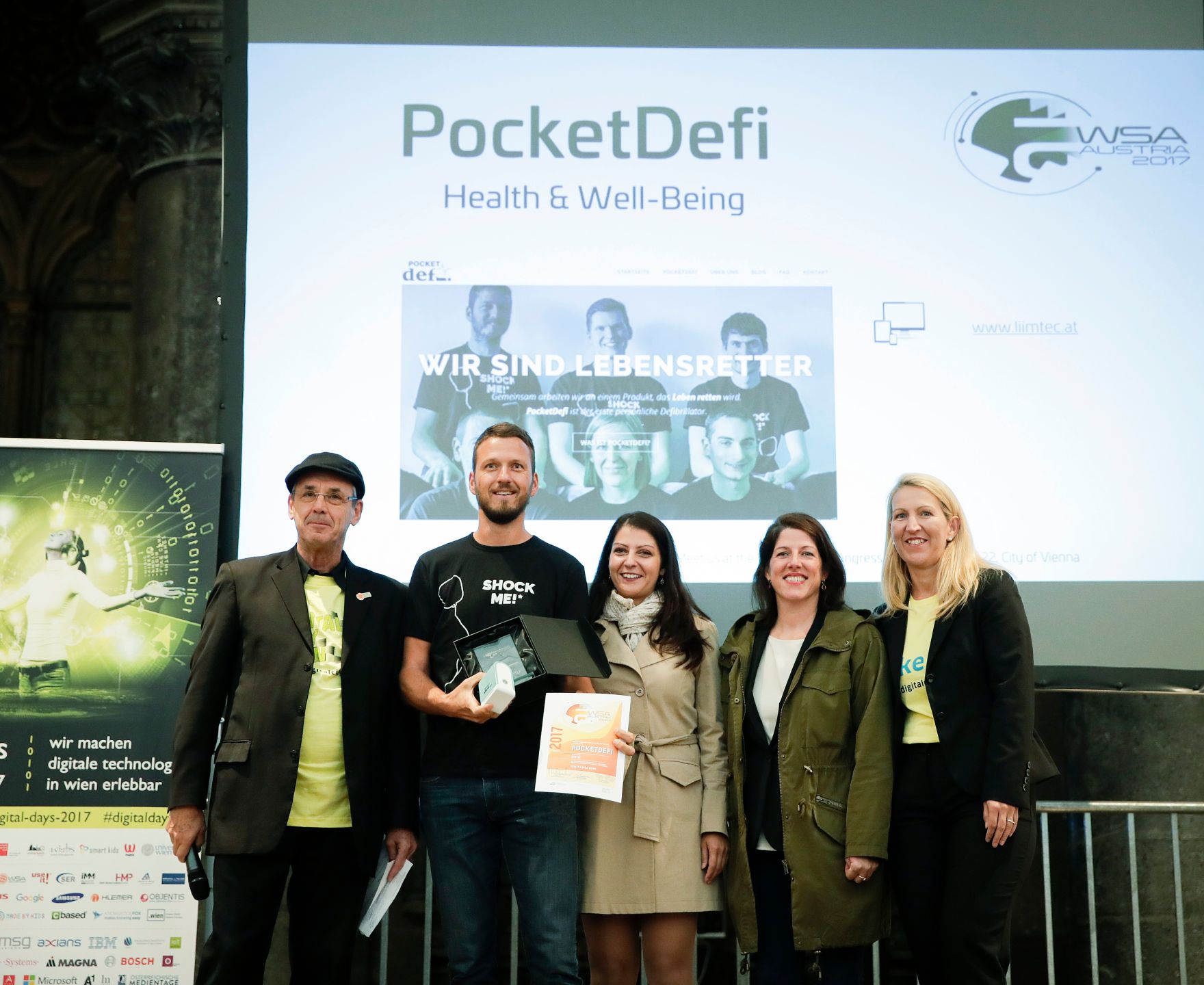 Am 21. September 2017 besuchte Staatssekret&auml;rin Muna Duzdar die Veranstaltung &quot;Digital Days&quot; im Wiener Rathaus.