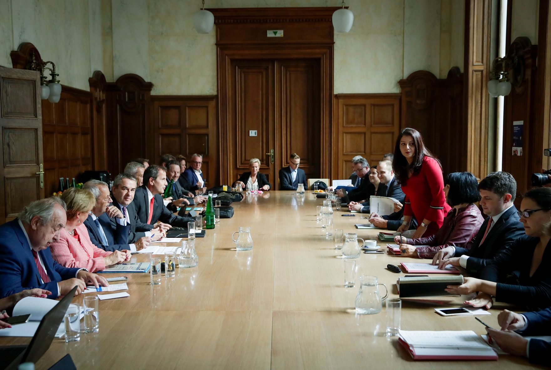 Am 26. September 2017 fand der Auftakt der Gehaltsverhandlungen &Ouml;ffentlicher Dienst in der Hohenstaufengasse statt.