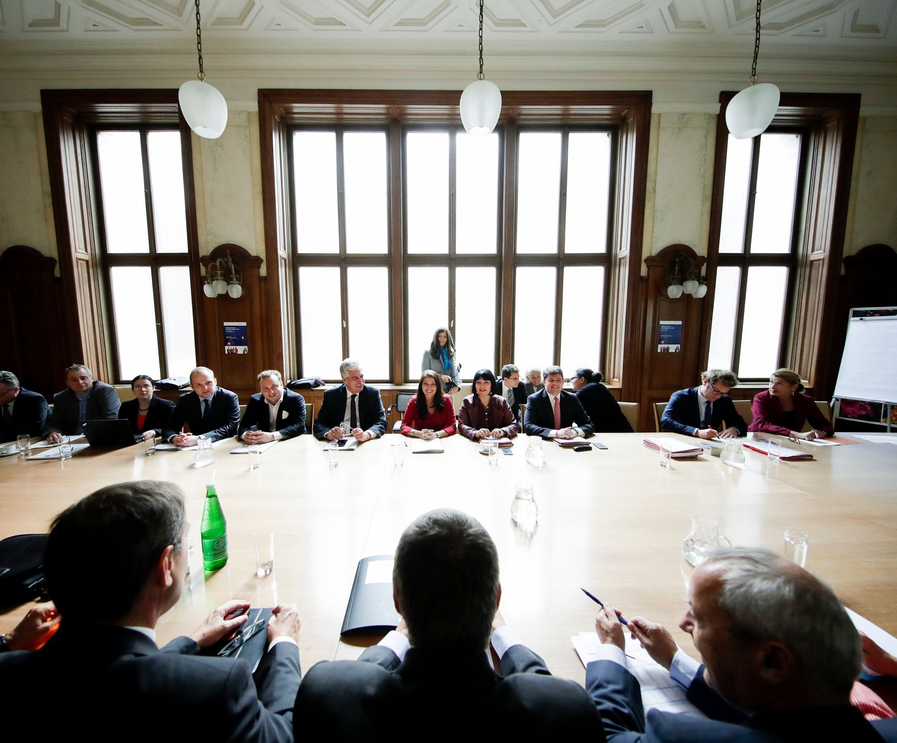 Am 26. September 2017 fand der Auftakt der Gehaltsverhandlungen &Ouml;ffentlicher Dienst in der Hohenstaufengasse statt.