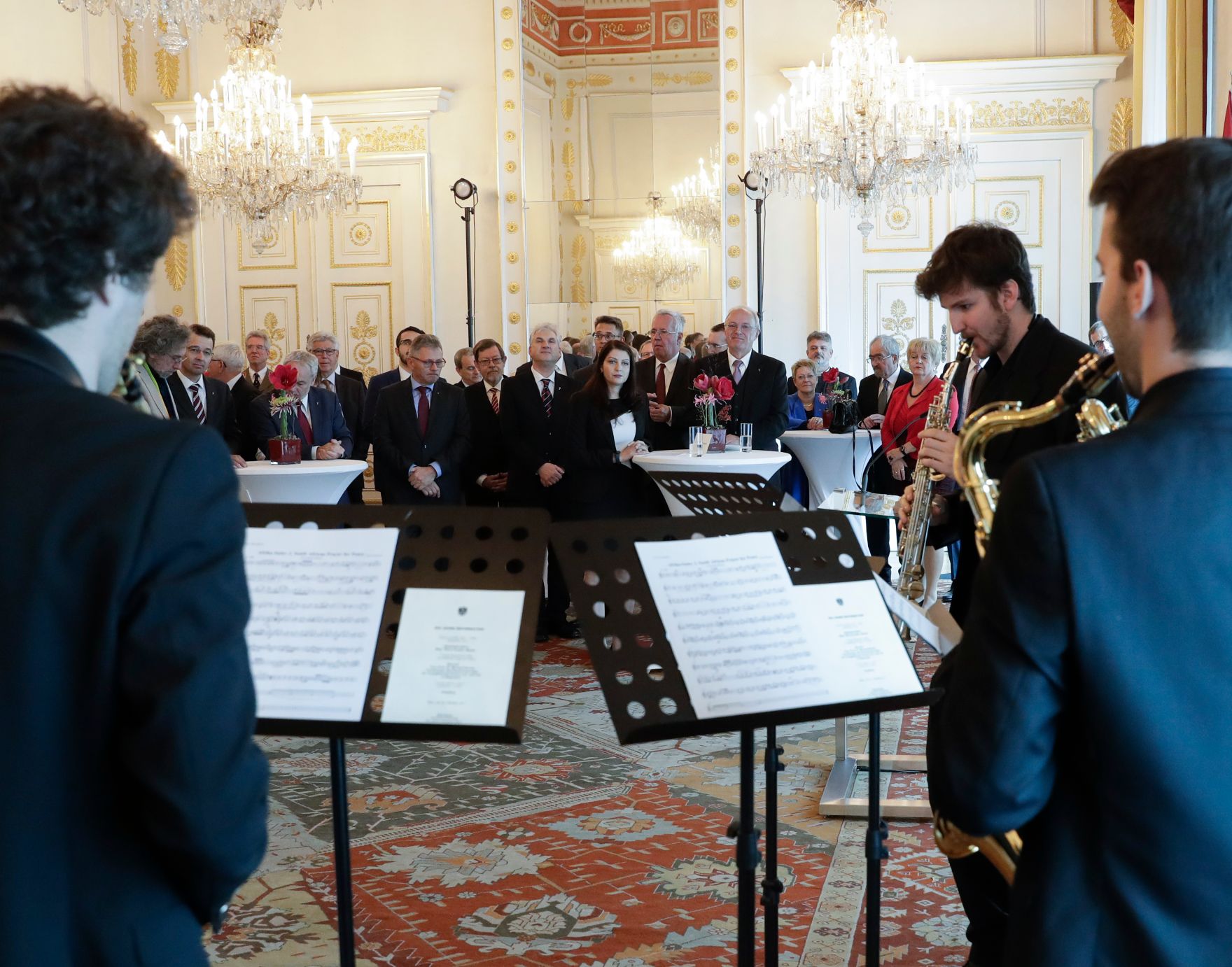 Am 24. Oktober 2017 lud Staatssekret&auml;rin Muna Duzdar anl&auml;sslich des &bdquo;500 Jahre Reformation&ldquo; Jubil&auml;ums zu einem Empfang in das Bundeskanzleramt.