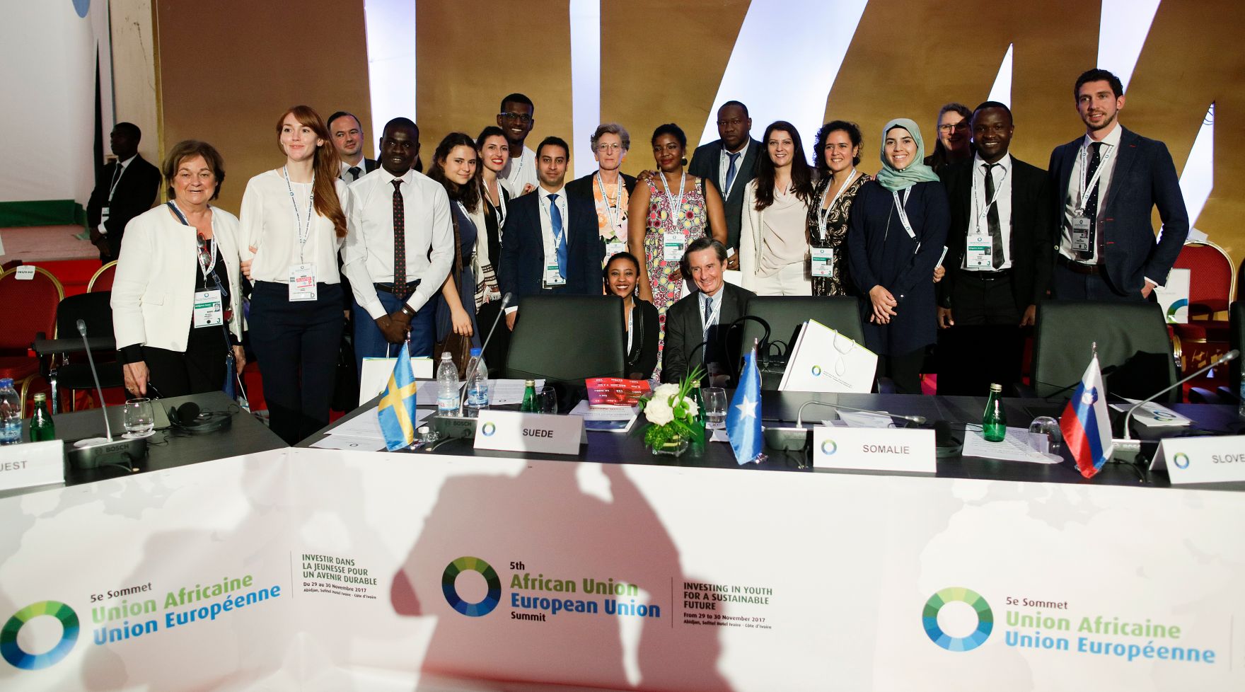 Am 30. November 2017 nahm Staatssekret&auml;rin Muna Duzdar am EU-Afrika Gipfel teil.