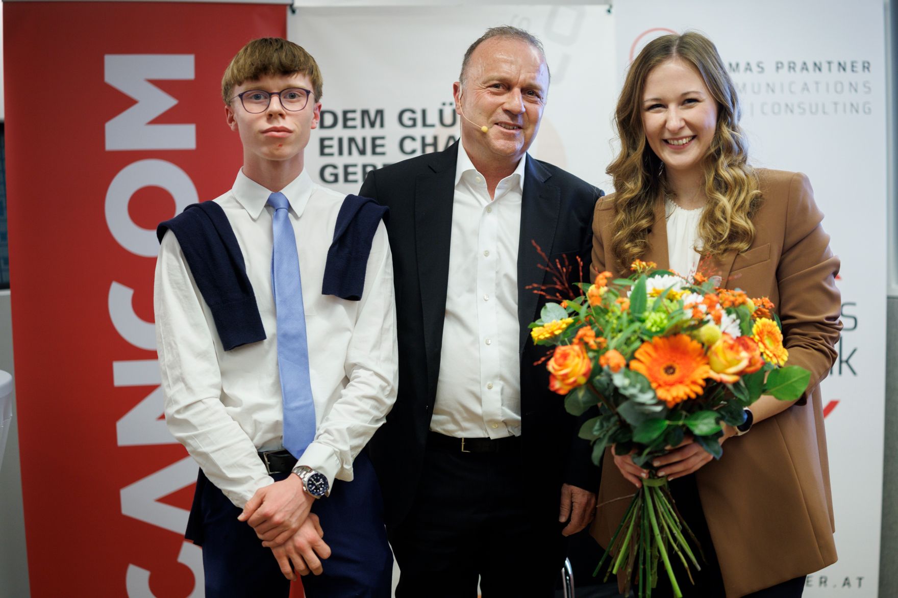 Am 23. Oktober 2024 nahm Staatssekret&auml;rin Claudia Plakolm (r.) am C 3- &ldquo;Business Talk&ldquo; teil.