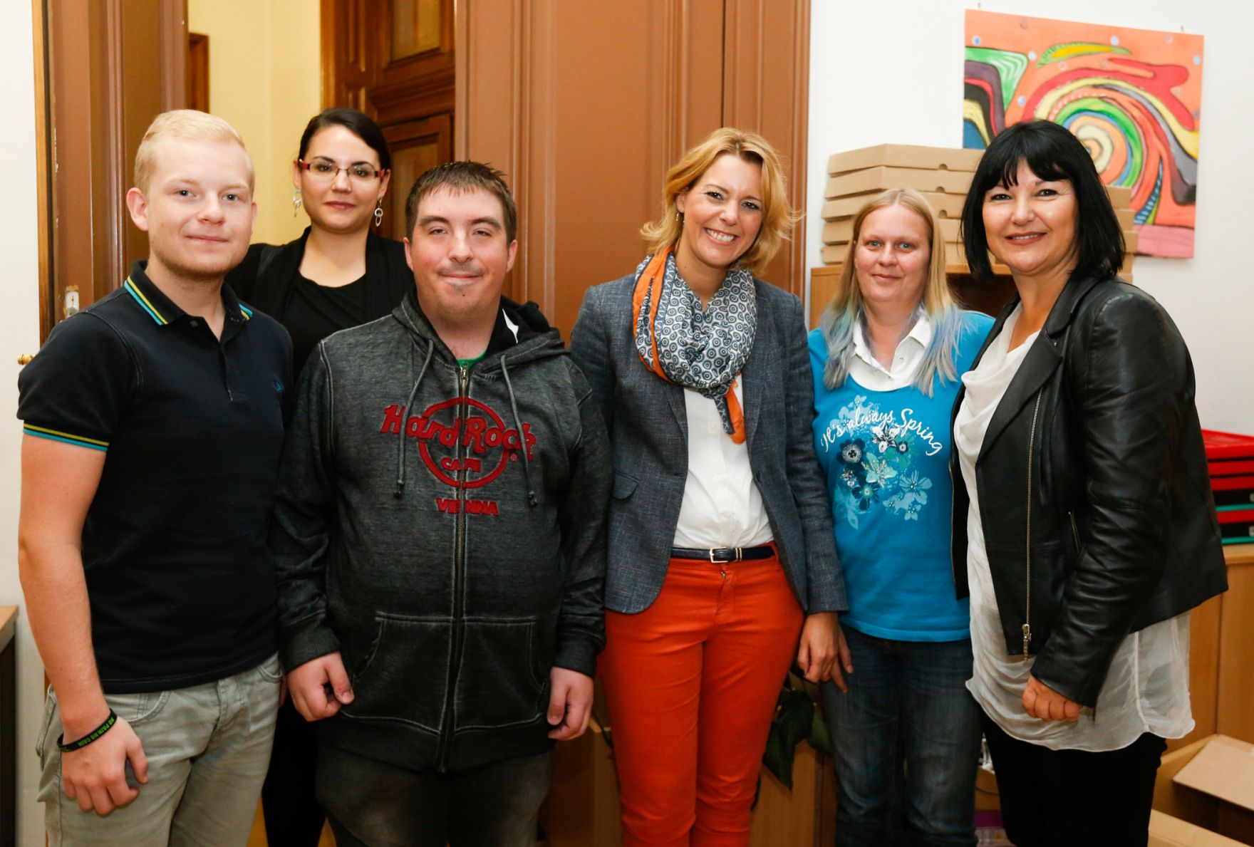 Am 3. September 2014 besuchte Staatssekret&auml;rin Sonja Ste&szlig;l die Sektion III des Bundeskanzleramts.