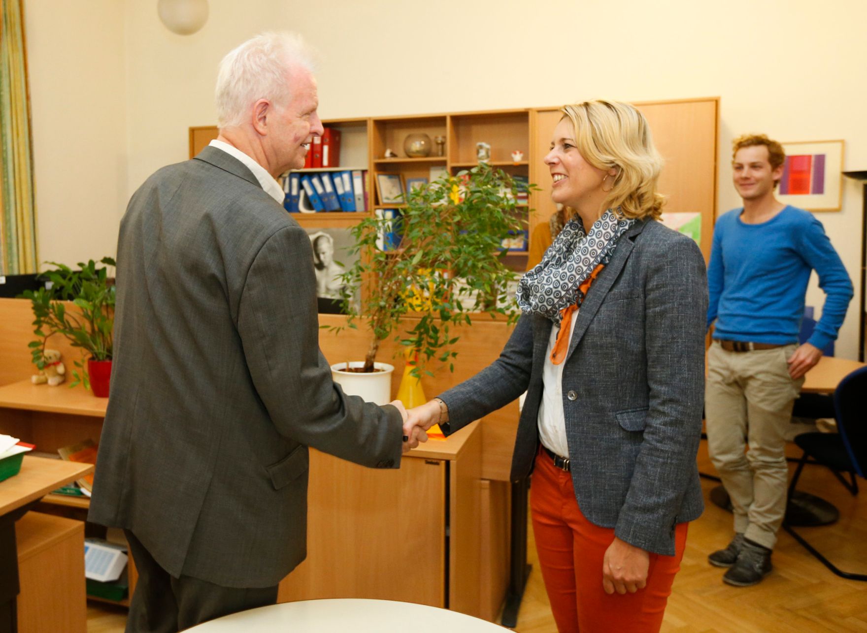 Am 3. September 2014 besuchte Staatssekret&auml;rin Sonja Ste&szlig;l die Sektion III des Bundeskanzleramts.