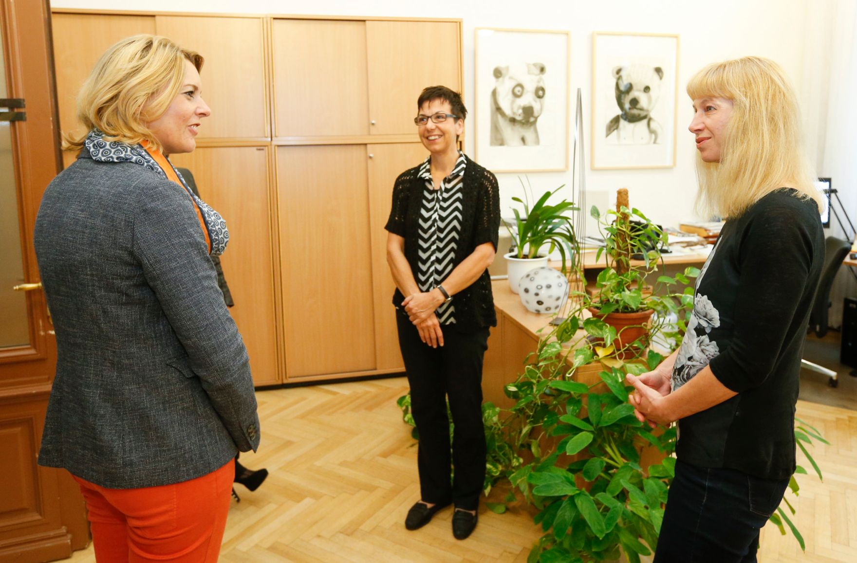 Am 3. September 2014 besuchte Staatssekret&auml;rin Sonja Ste&szlig;l die Sektion III des Bundeskanzleramts.