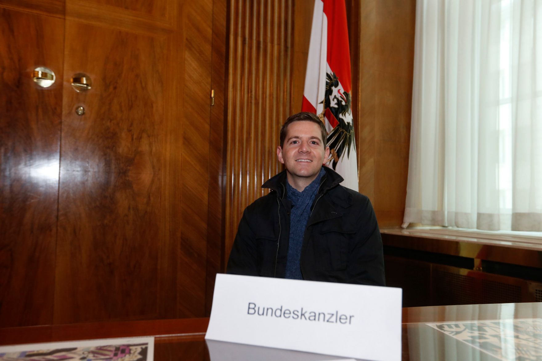 Am 26. Oktober 2014 empfing Staatssekret&auml;rin Sonja Ste&szlig;l im Rahmen des Nationalfeiertages Besucherinnen und Besucher im Bundeskanzleramt.