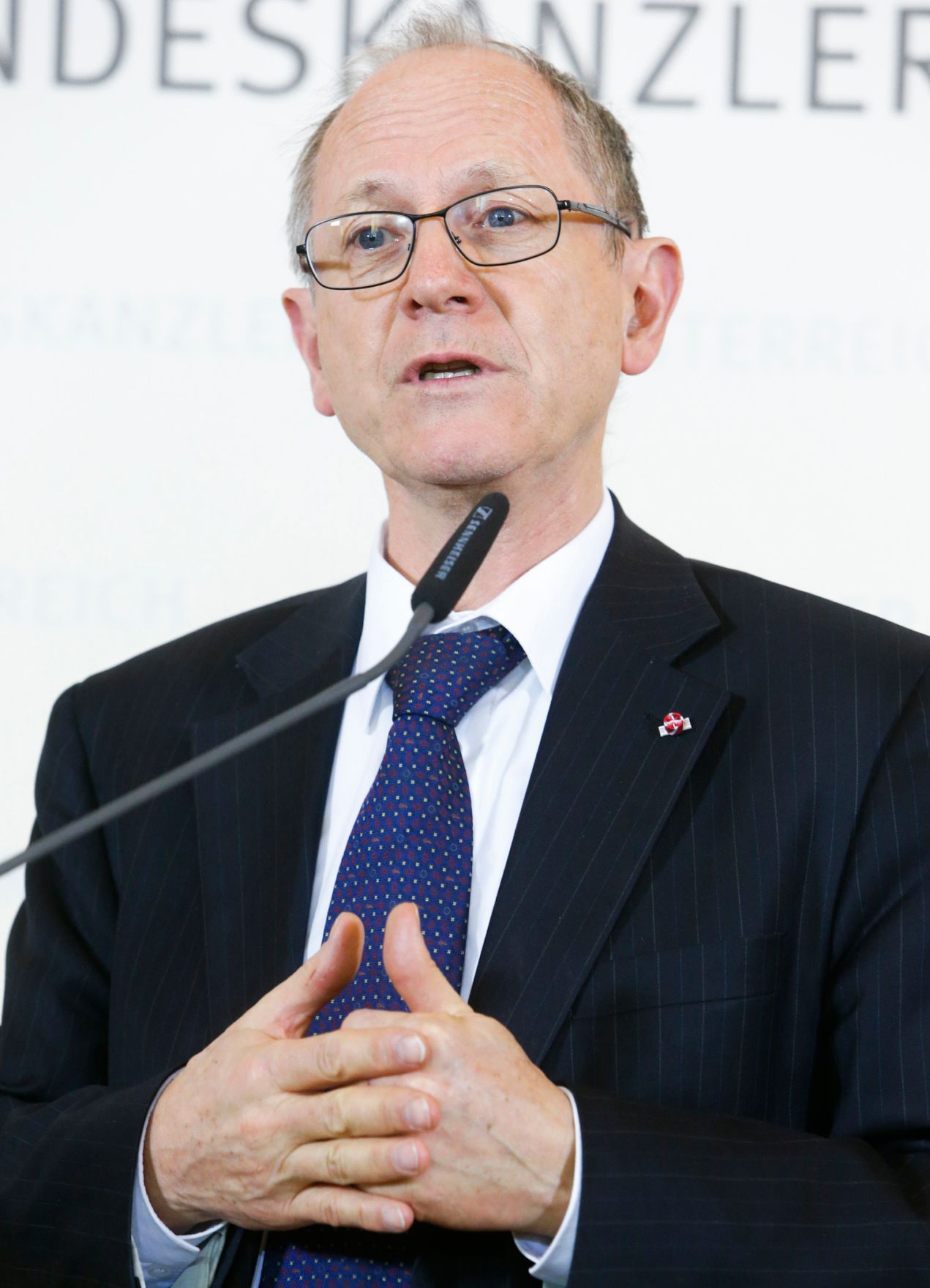 Am 17. M&auml;rz 2015 fand im Bundeskanzleramt die Konstituierung der Cyber Security Plattform statt. Im Bild Chief Information Officer des Bundes, Reinhard Posch.