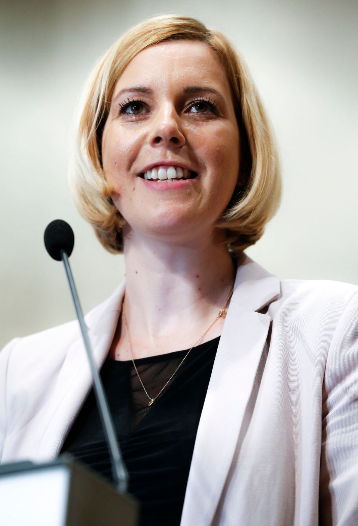 Am 15. Juni 2015 er&ouml;ffnete Staatssekret&auml;rin Sonja Ste&szlig;l (im Bild) die 43. Volkswirtschaftliche Tagung der &Ouml;sterreichischen Nationalbank.