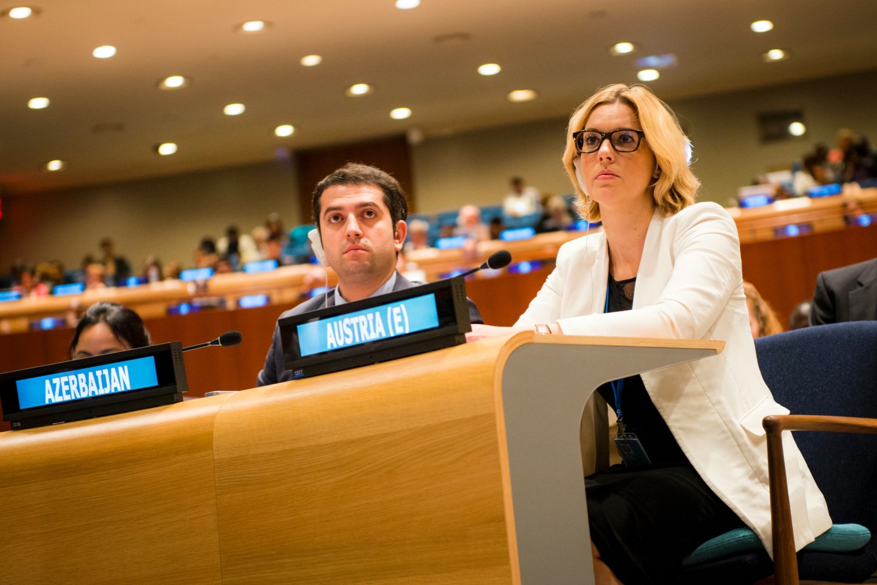 Am 9. Juli 2015 vertrat Staatssekret&auml;rin Sonja Ste&szlig;l &Ouml;sterreich beim High-Level-Forum des Wirtschafts- und Sozialrates der Vereinten Nationen in New York zu Zielen der Nachhaltigen Entwicklung.