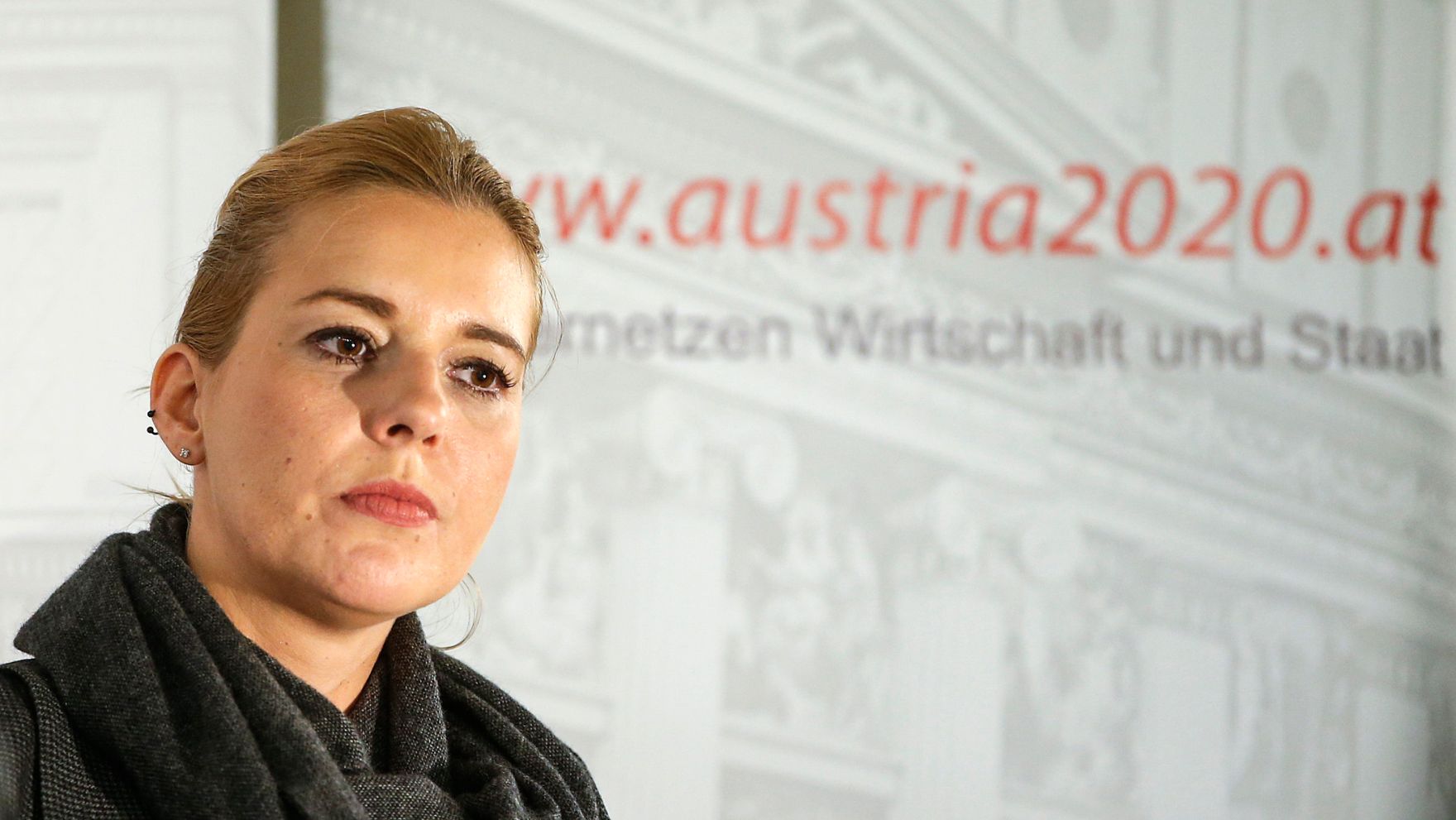Am 29. September 2015 nahm Staatssekr&auml;terin Sonja Ste&szlig;l (im Bild) am Agenda Austria 2020 Business Talk teil.