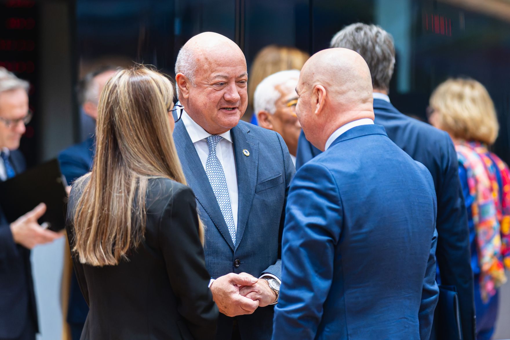 Am 6. M&auml;rz 2025 nahm Bundeskanzler Christian Stocker (m.) am EU-Sondergipfel teil.