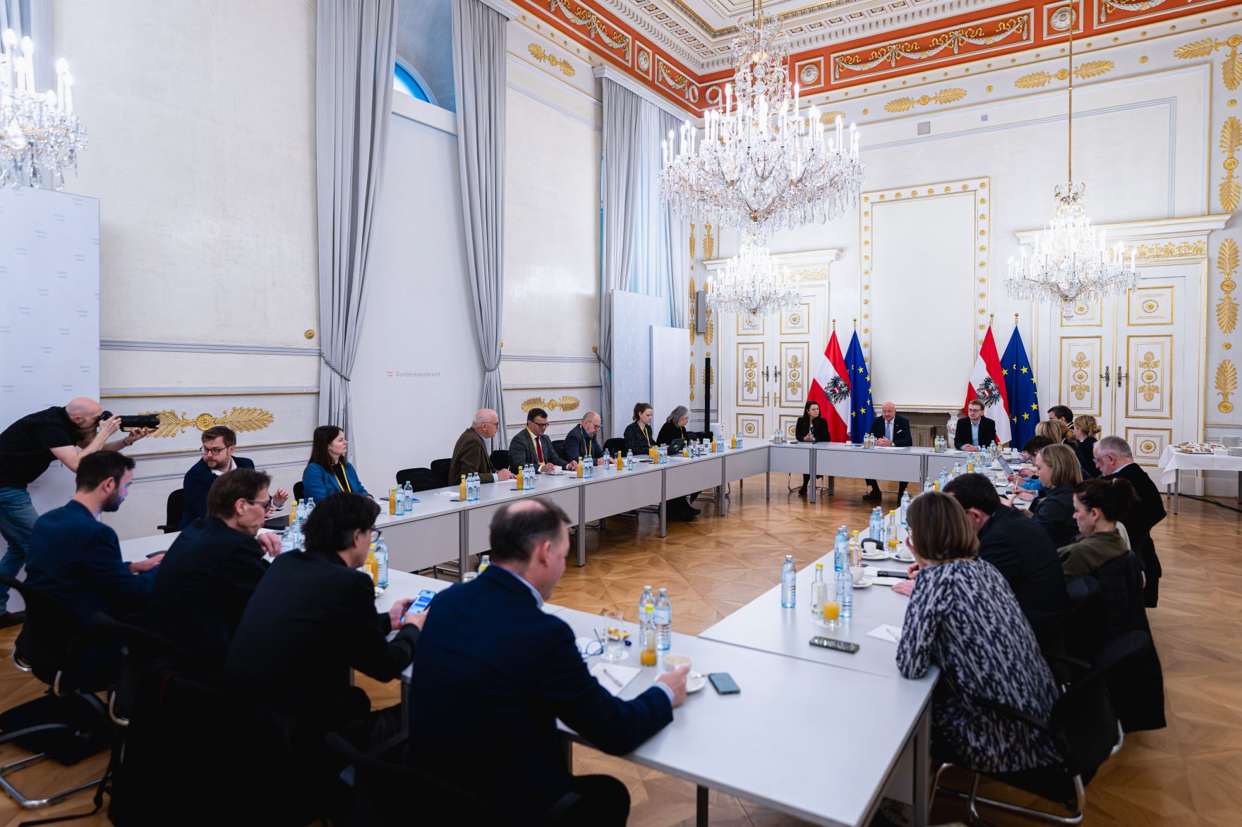 Am 14. M&auml;rz 2025 fand ein Pressegespr&auml;ch im Bundeskanzleramt mit Bundeskanzler Christian Stocker statt.