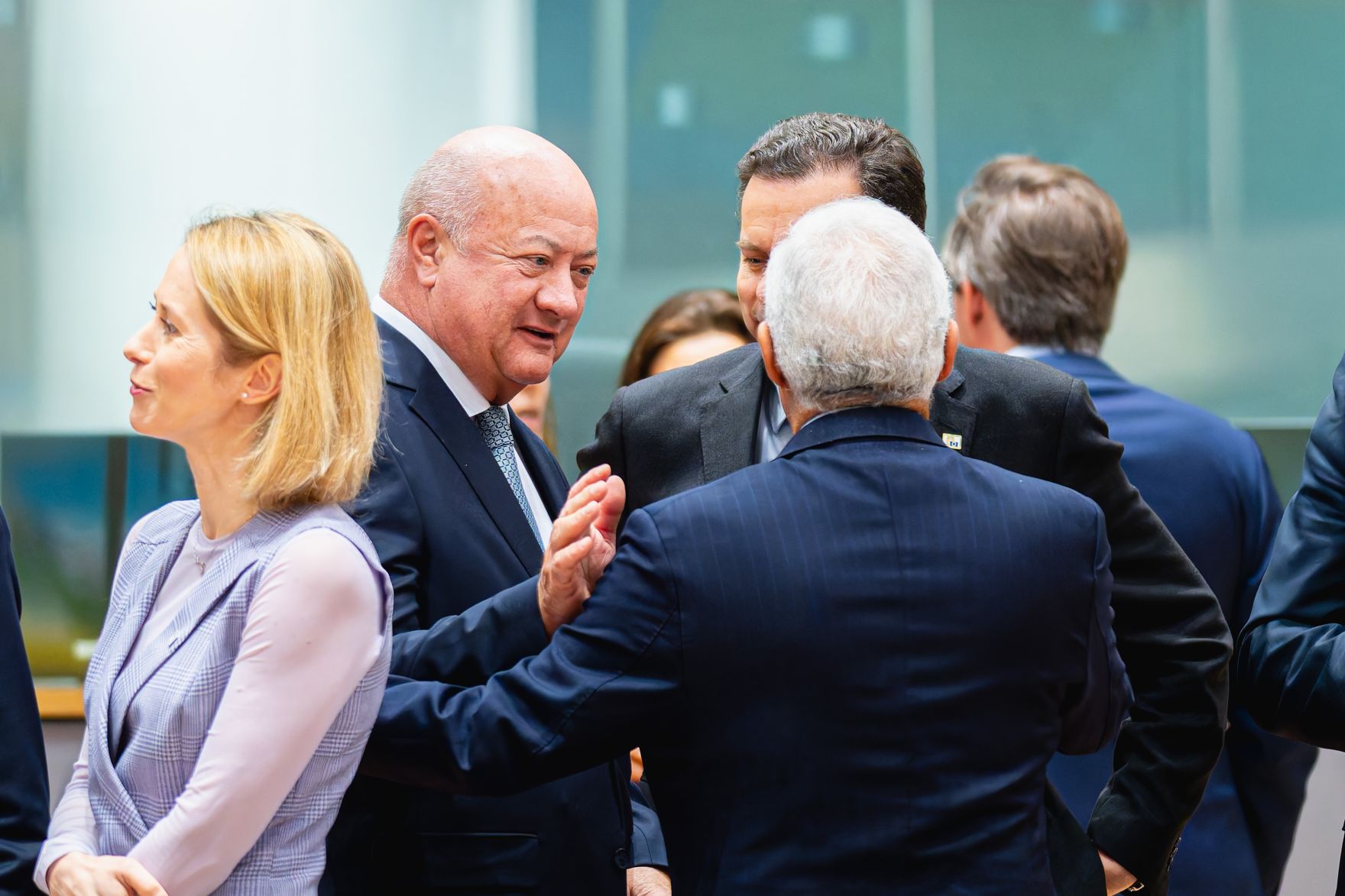 Am 20. M&auml;rz 2025 nahm Bundeskanzler Christian Stocker (l.) an dem Treffen der EU-Staats- und Regierungschefs in Br&uuml;ssel teil.