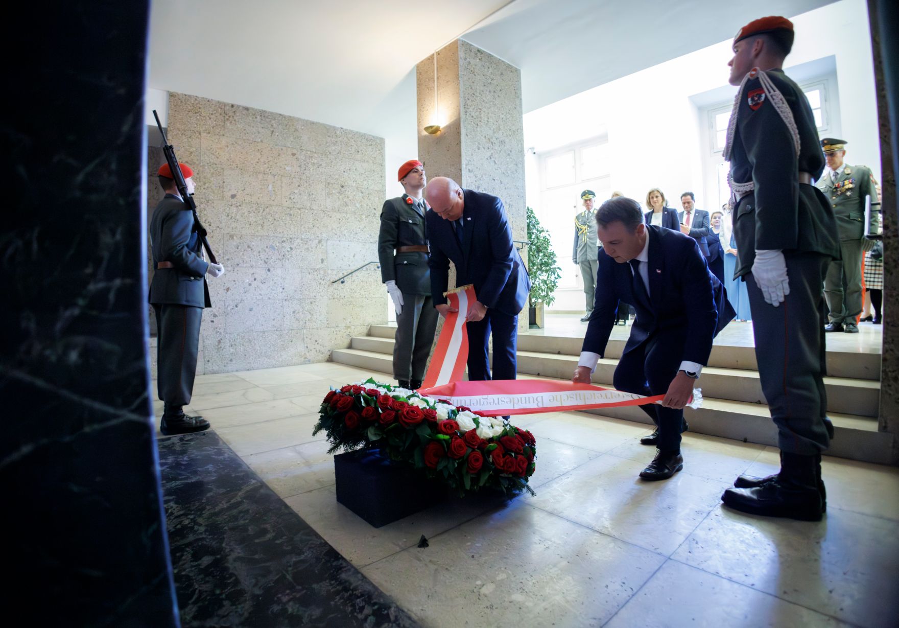 Am 27. April 2025 fand ein Staatsakt anl&auml;sslich des 80. Jahrestag der Wiedererrichtung der Republik &Ouml;sterreich statt.