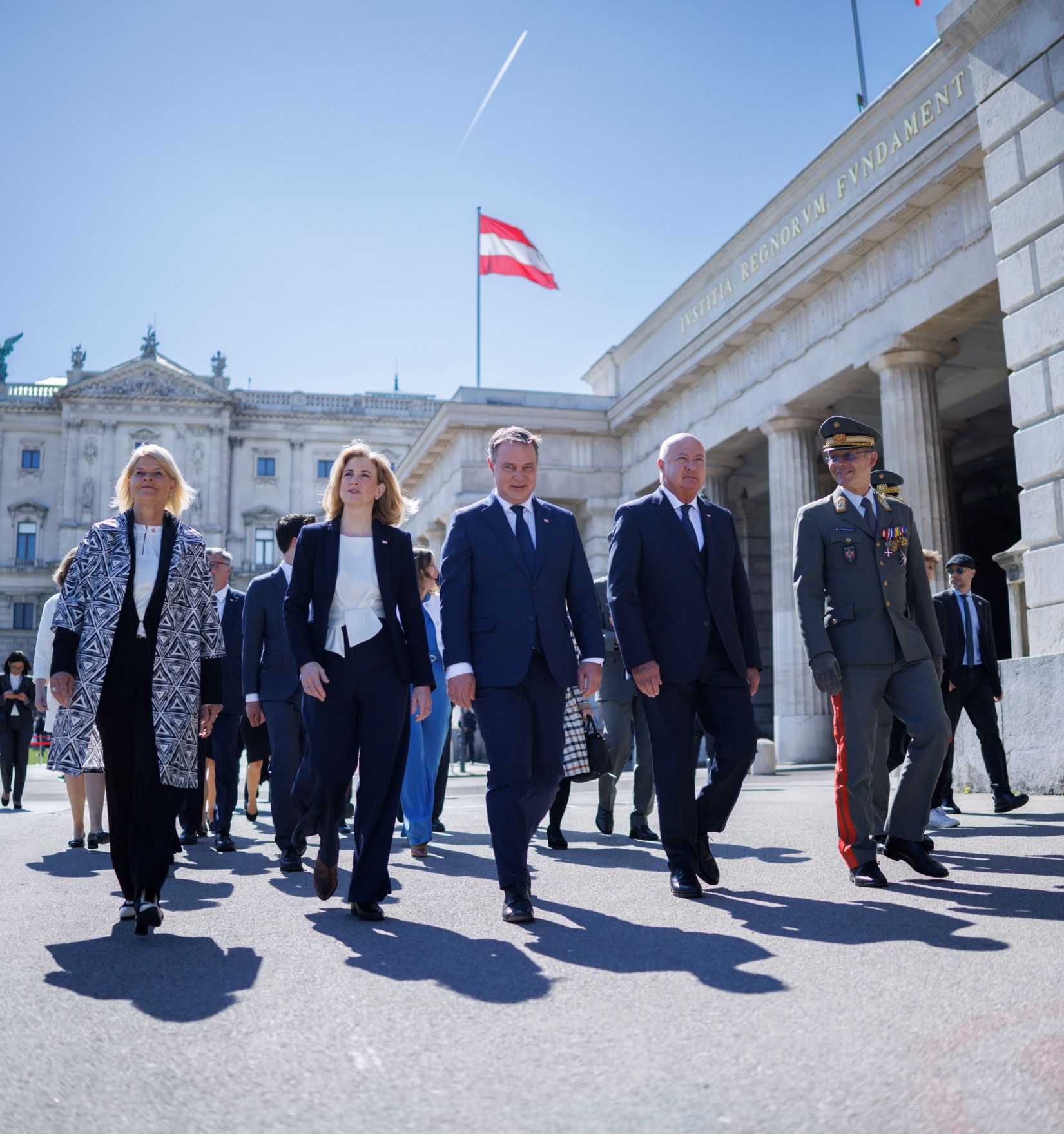Am 27. April 2025 fand ein Staatsakt anl&auml;sslich des 80. Jahrestag der Wiedererrichtung der Republik &Ouml;sterreich statt.
