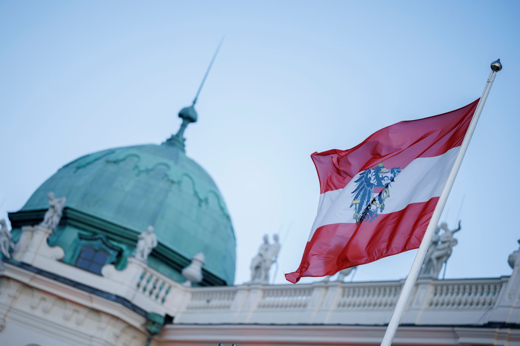 Am 15. Mai 2025 fand der Staatsakt &bdquo;70 Jahre Unterzeichnung des &Ouml;sterreichischen Staatsvertrages&ldquo; vor dem Oberen Belvedere statt.