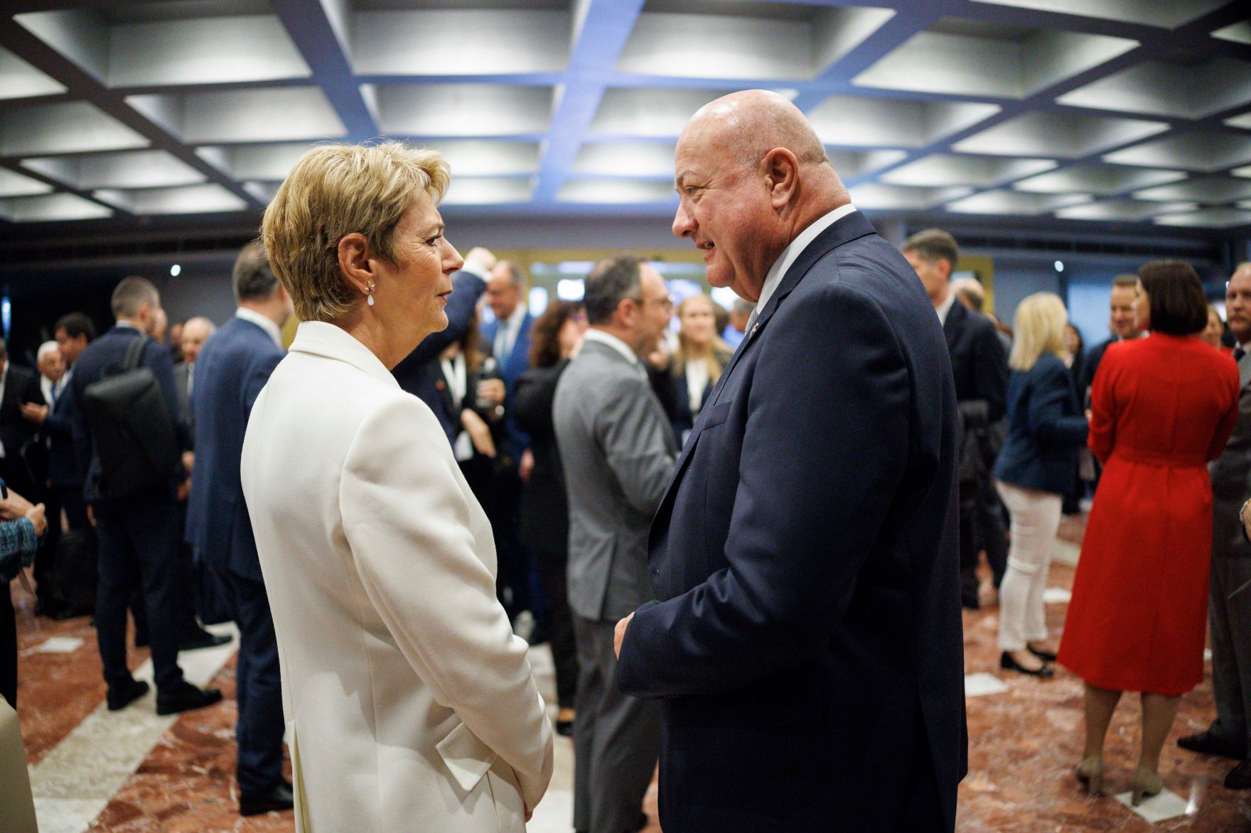 Am 16. Mai 2025 reiste Bundeskanzler Christian Stocker (r.) zu einem Arbeitsbesuch nach Albanien. Im Bild beim Gipfeltreffen der Europ&auml;ischen Politischen Gemeinschaft (EPG).