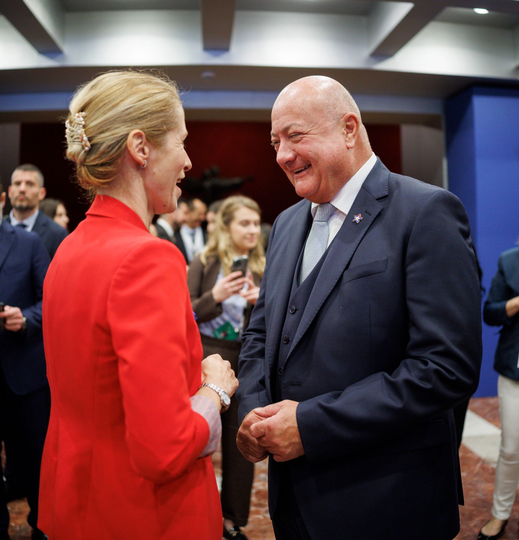 Am 16. Mai 2025 reiste Bundeskanzler Christian Stocker (r.) zu einem Arbeitsbesuch nach Albanien. Im Bild beim Gipfeltreffen der Europ&auml;ischen Politischen Gemeinschaft (EPG).