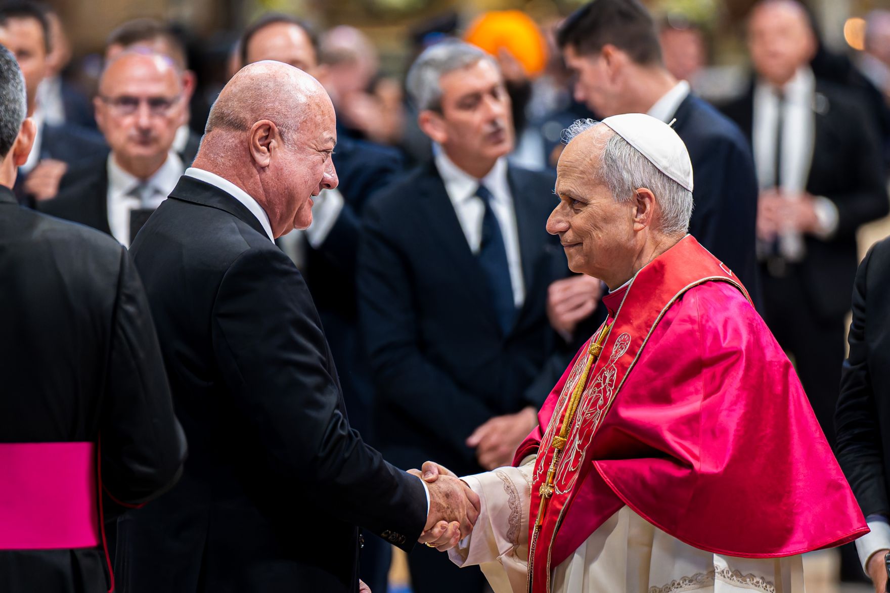 Am 18. Mai 2025 besuchte Bundeskanzler Christian Stocker die Inauguration des Papstes Leo XIV im Vatikan.