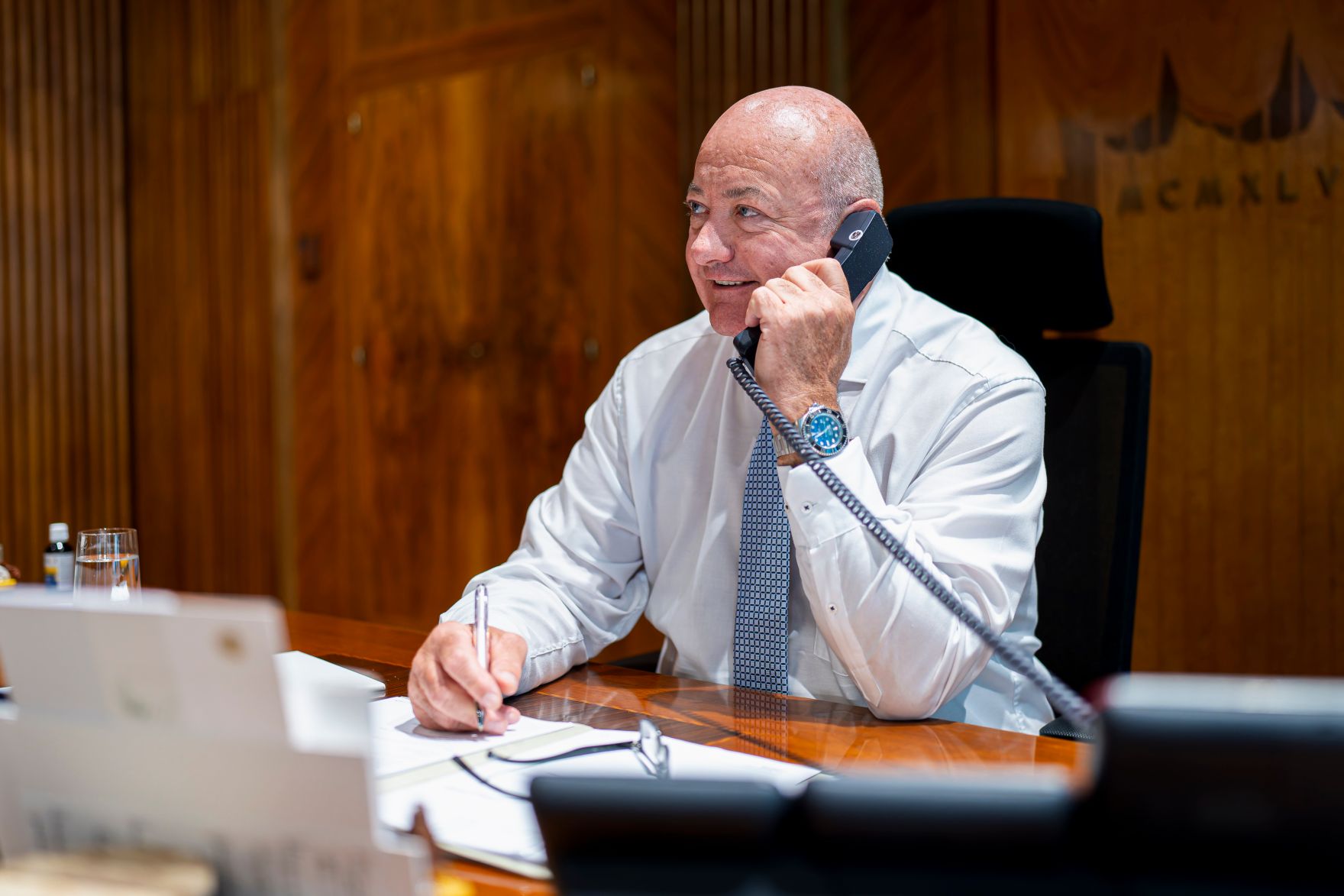 Am 4. Juni 2025 telefonierte Bundeskanzler Christian Stocker (im Bild) mit dem Pr&auml;sidenten des Europ&auml;ischen Rates Ant&oacute;nio Costa.