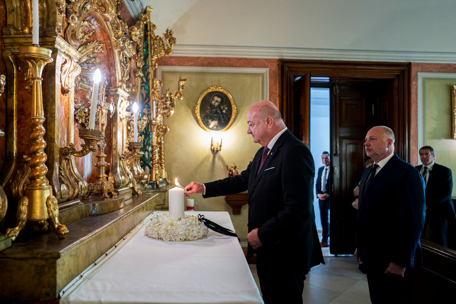 Am 12. Juni 2025 empfing Bundeskanzler Christian Stocker (l.) den Ministerpr&auml;sidenten von Bulgarien, Rosen Zhelyazkov (r.).