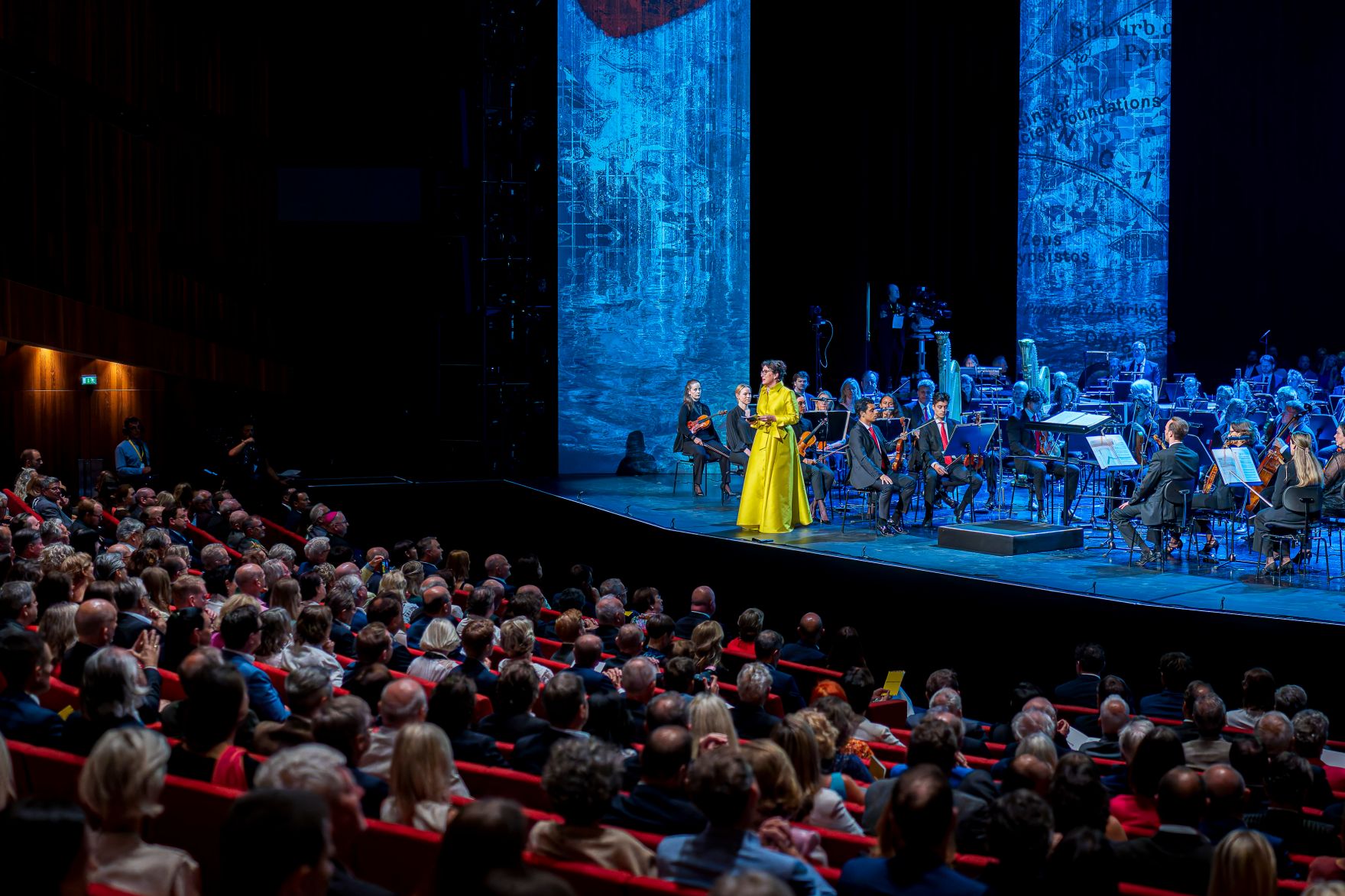 Am 16. Juli 2025 besuchte Bundeskanzler Christian Stocker die Er&ouml;ffnung der 79. Bregenzer Festspiele.