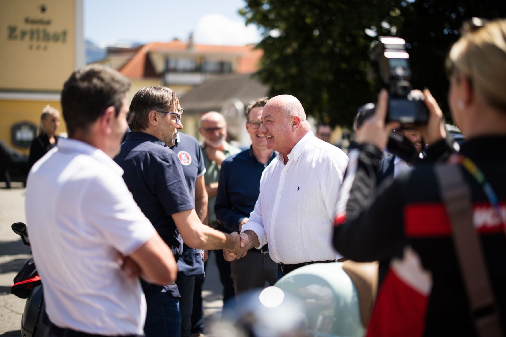 Am 30. Juli 2025 besuchte Bundeskanzler Christian Stocker (im Bild) im Rahmen seines Bundesl&auml;ndertages den Millst&auml;tter See in K&auml;rnten.