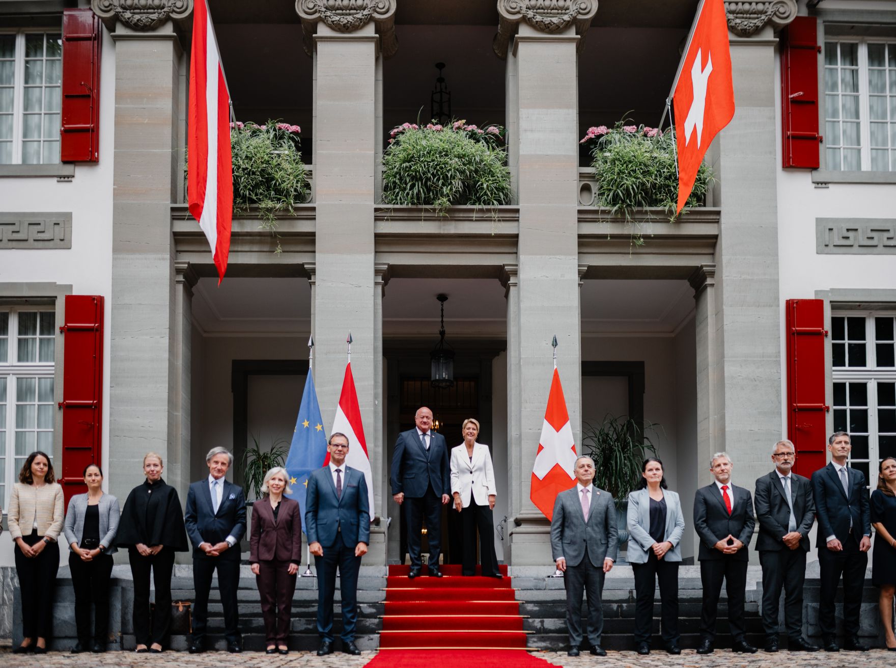 Am 28. August 2025 reiste Bundeskanzler Christian Stocker zu einem Arbeitsbesuch in die Schweiz.