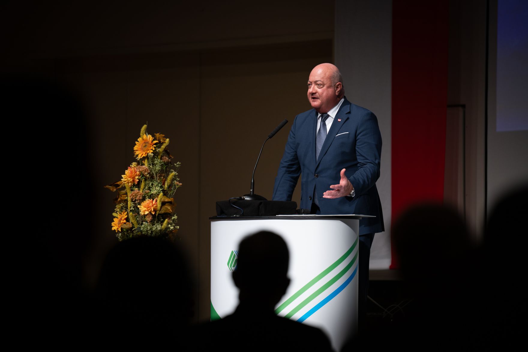 Am 4. September 2025 besuchte Bundeskanzler Christian Stocker (im Bild) die Rieder Messe.