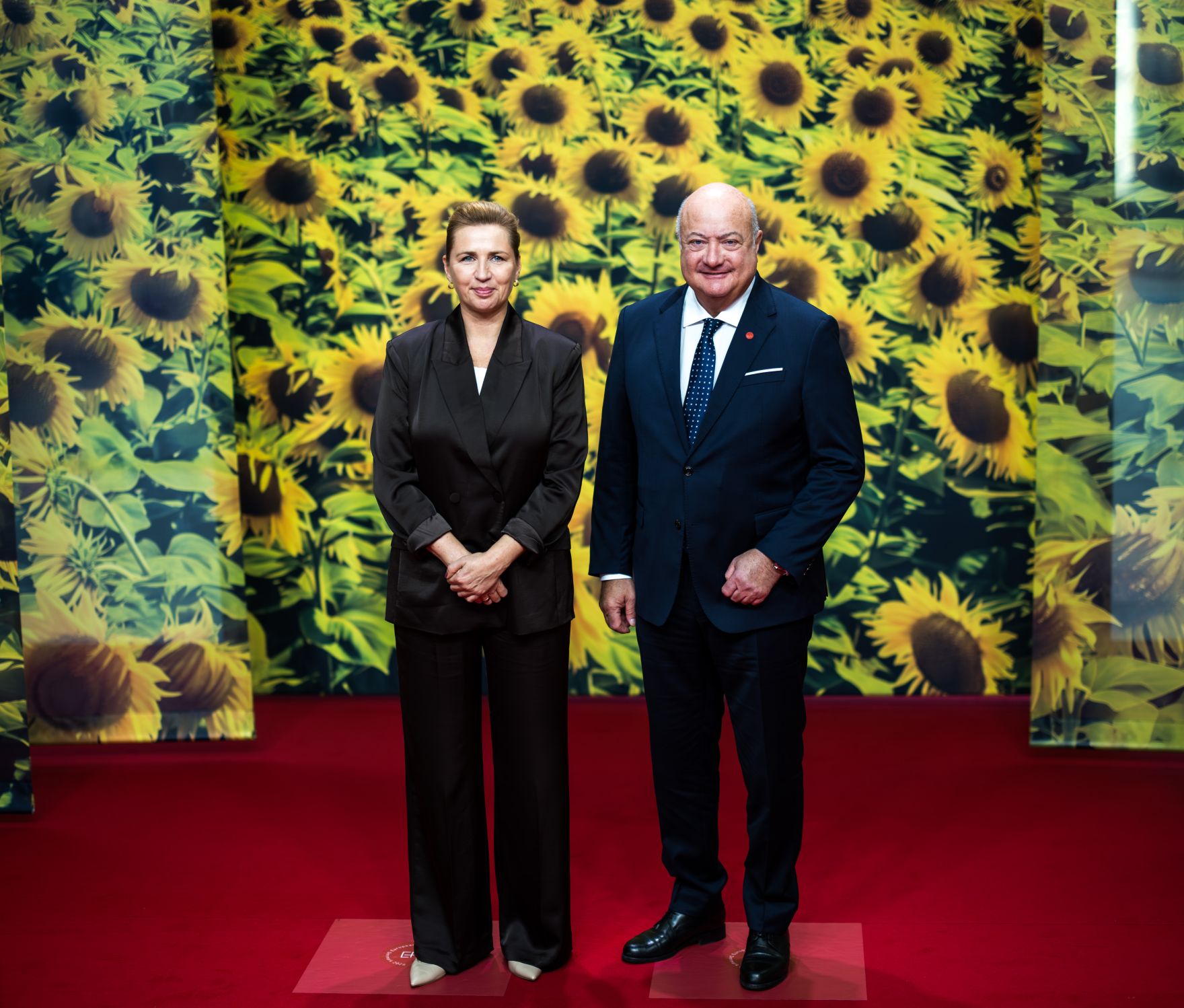 Am 1. Oktober 2025 nahm Bundeskanzler Christian Stocker (r.) am mehrt&auml;gigen EU-Gipfel der Staats- und Regierungschefs in Kopenhagen teil. Im Bild mit der Ministerpr&auml;sidentin von D&auml;nemark Mette Frederiksen (l.).