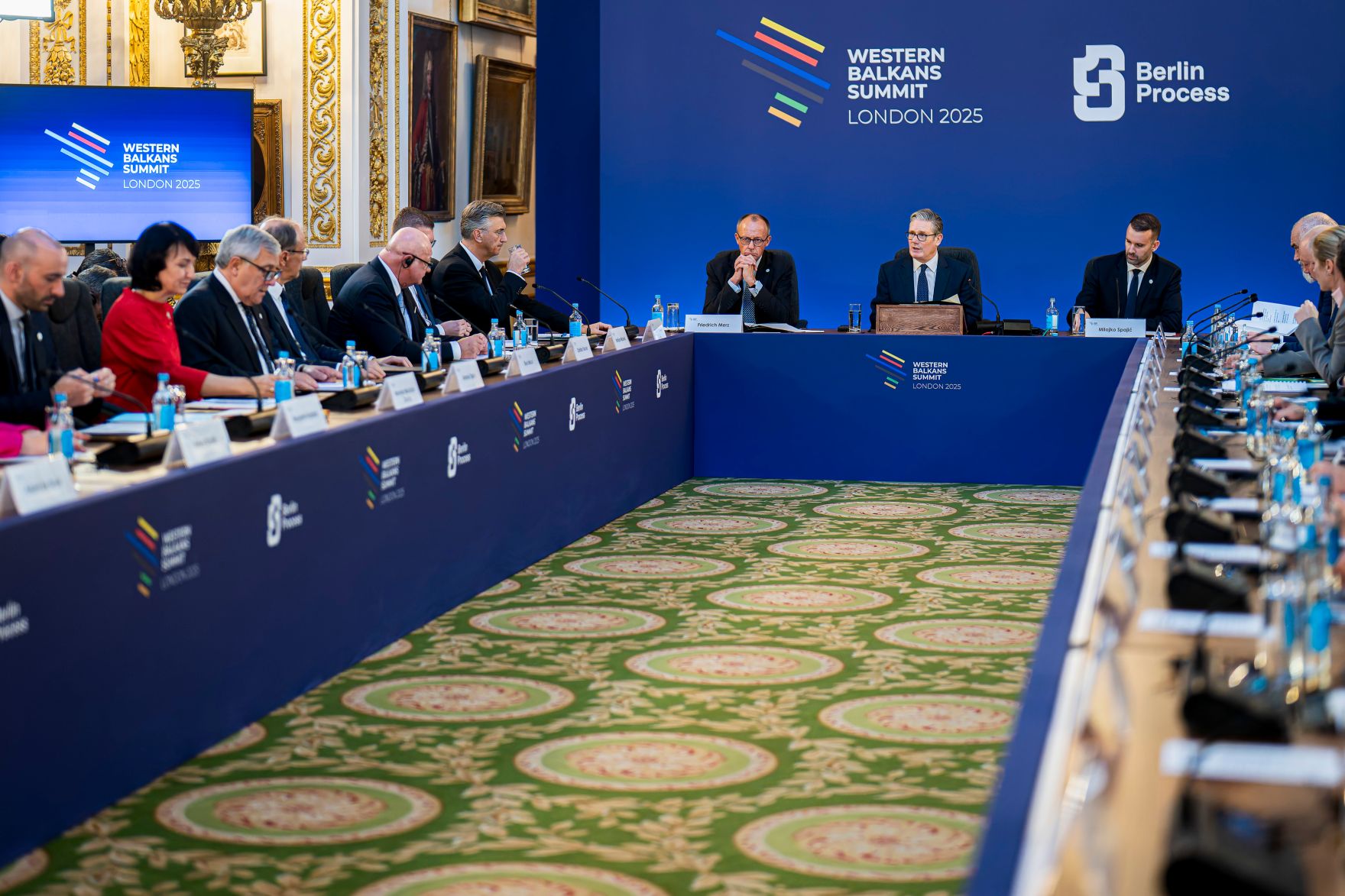 Am 22. Oktober 2025 reiste Bundeskanzler Christian Stocker zu einem Arbeitsbesuch nach London anl&auml;sslich des Westbalkan-Gipfels im Rahmen des Berlin-Prozesses.