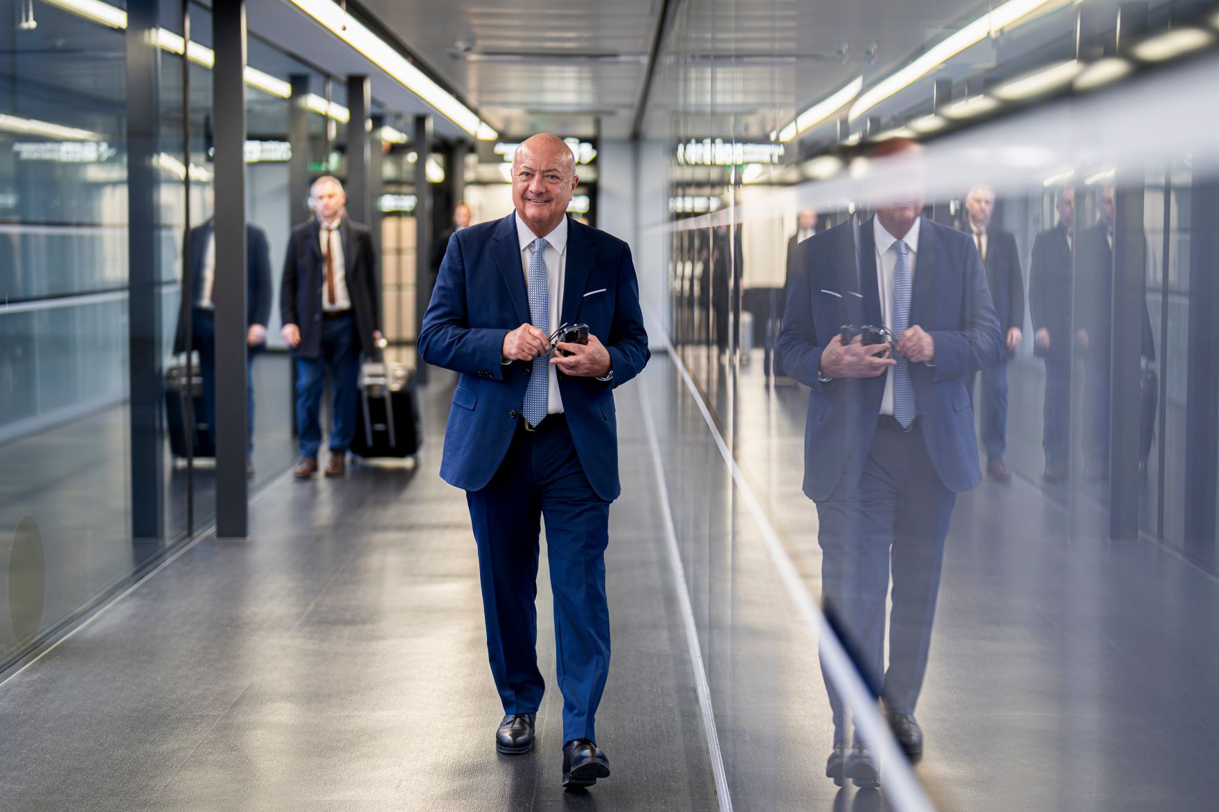 Am 20. J&auml;nner 2026 nahm Bundeskanzler Christian Stocker (r.) am Weltwirtschaftsforum in Davos teil.